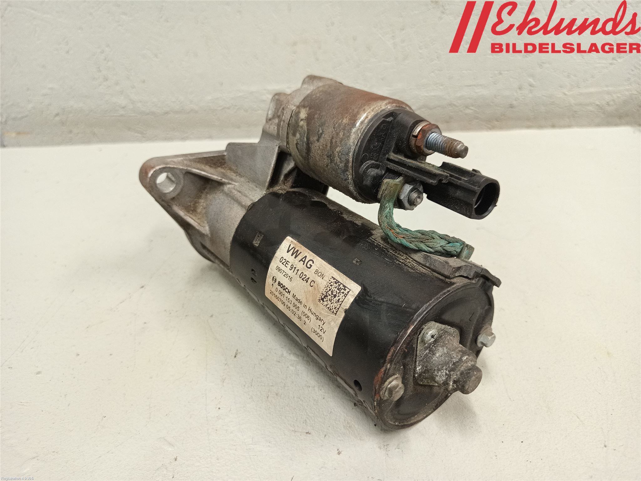Volkswagen VW TRANSP/CARAVELLE (T6) 16-22 Startmotor Diesel