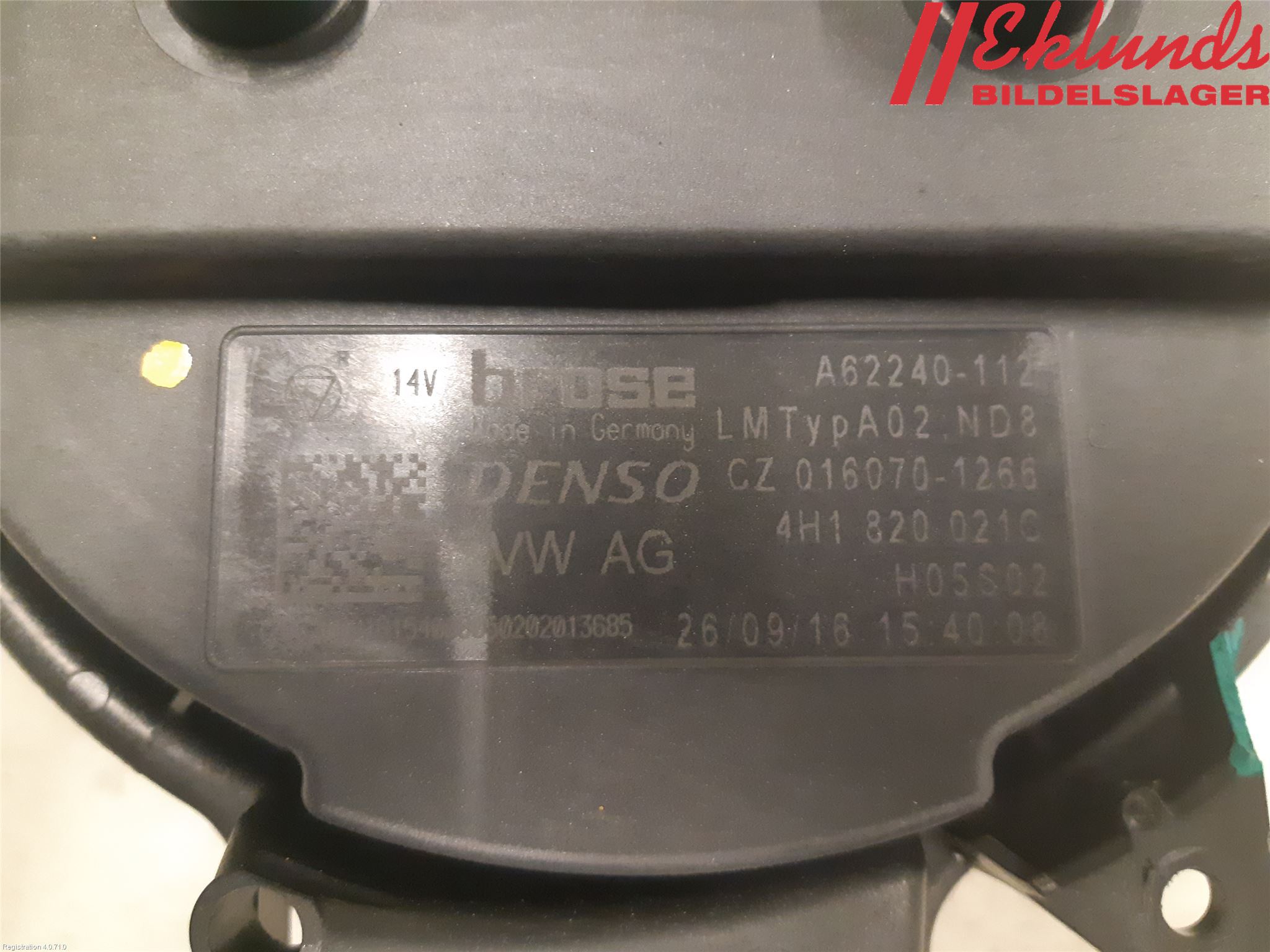 Audi A6 ALLROAD 12-18 Värmefläkt