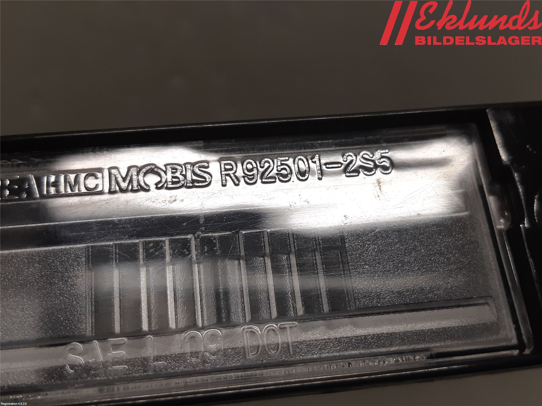 Hyundai TUCSON 05- Skylt Belysning