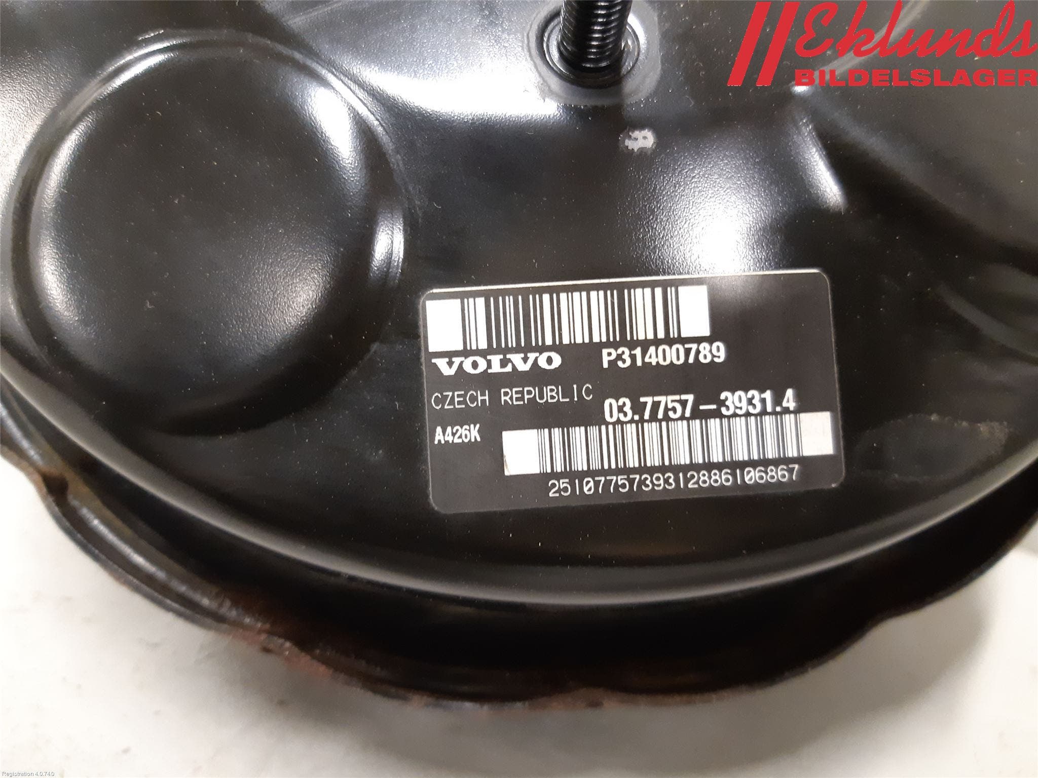 Volvo S60 14-18 Bromsservo