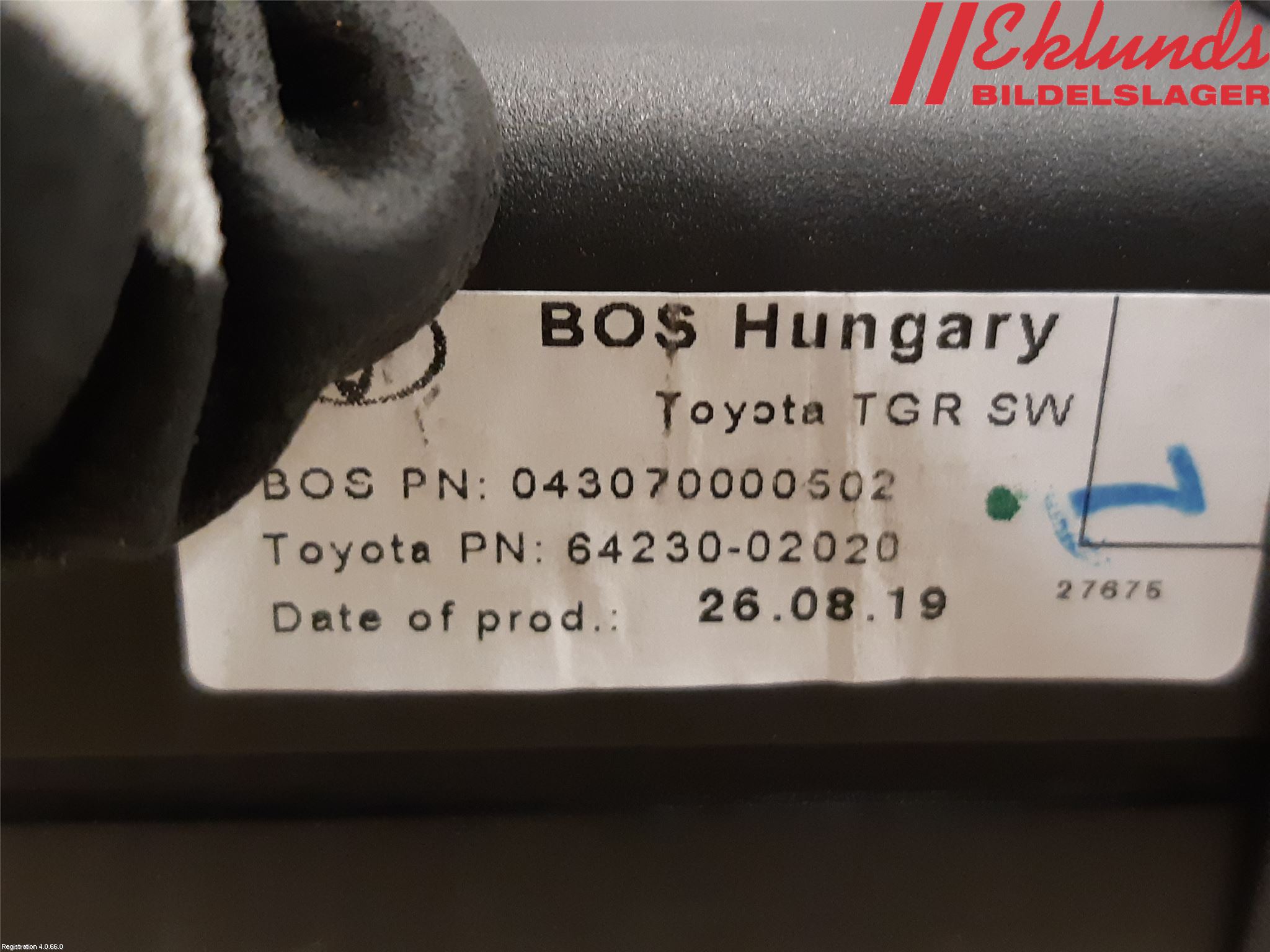 Toyota COROLLA 19- Lastnät