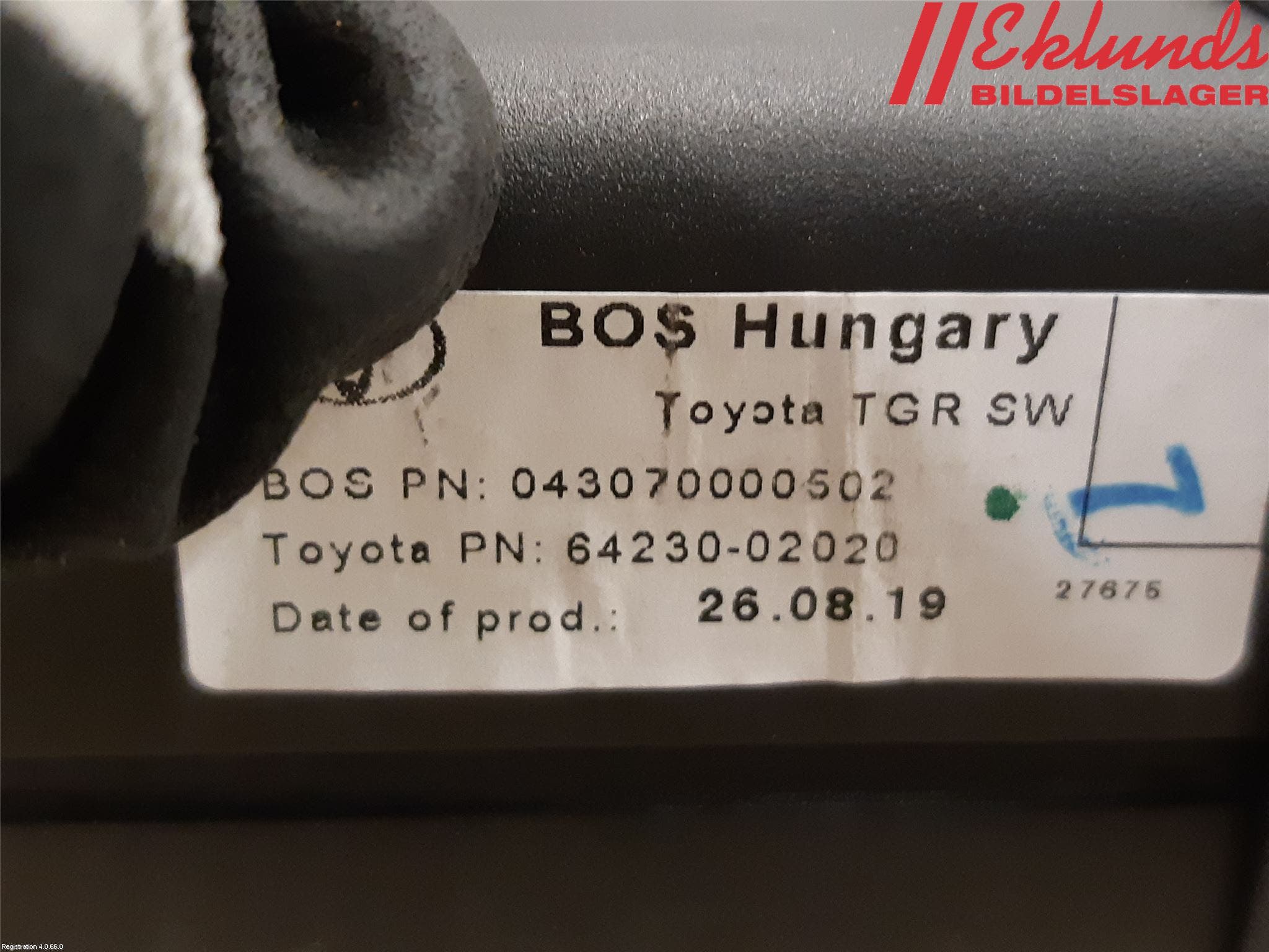 Toyota COROLLA 19- Lastnät