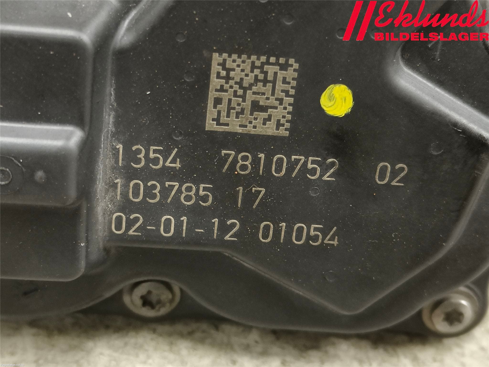 BMW 5 F10/F11/F18 09-17 Injspjällhus