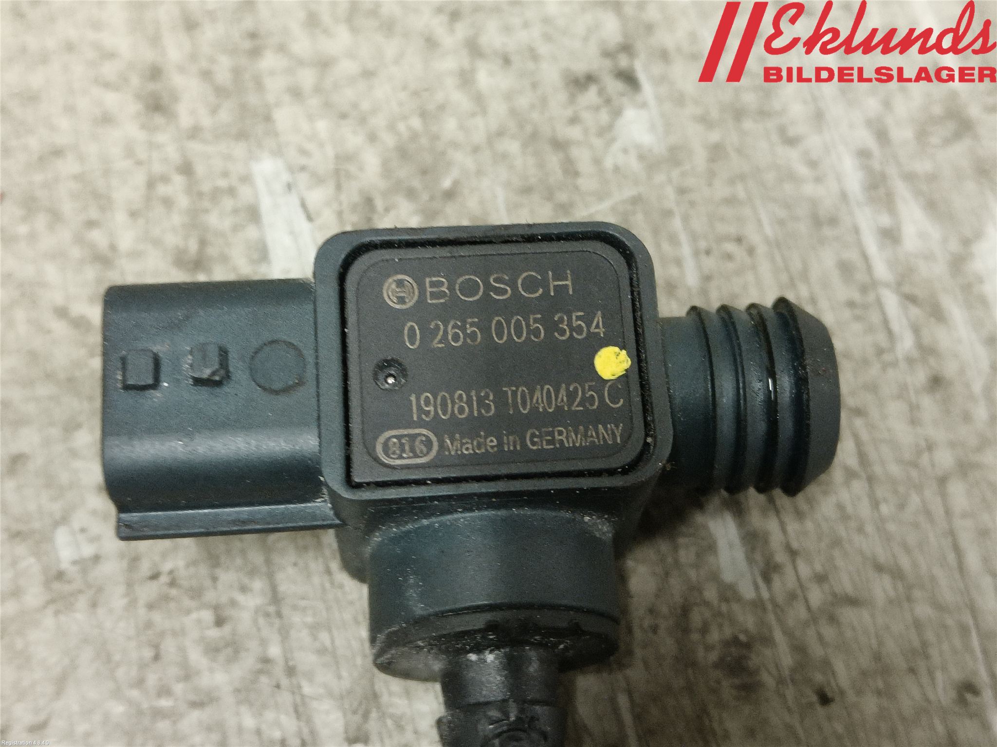 Renault CAPTUR 13-19 Bromsservo Backventil