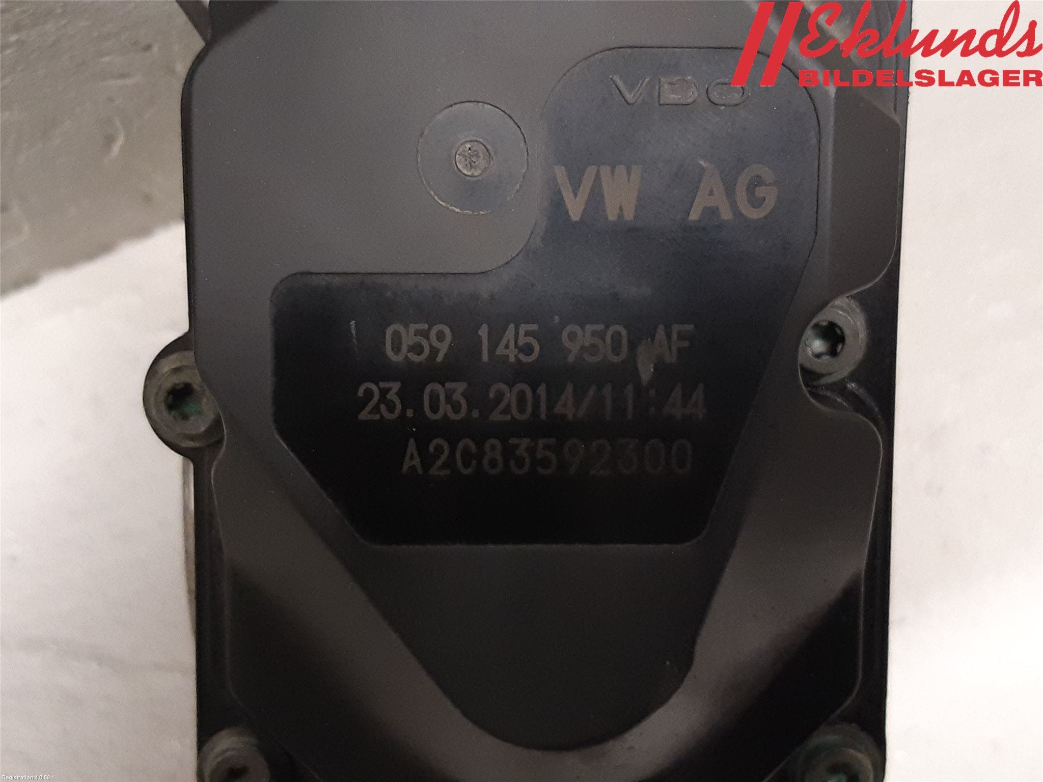 Audi Q5 09-16 Injspjällhus