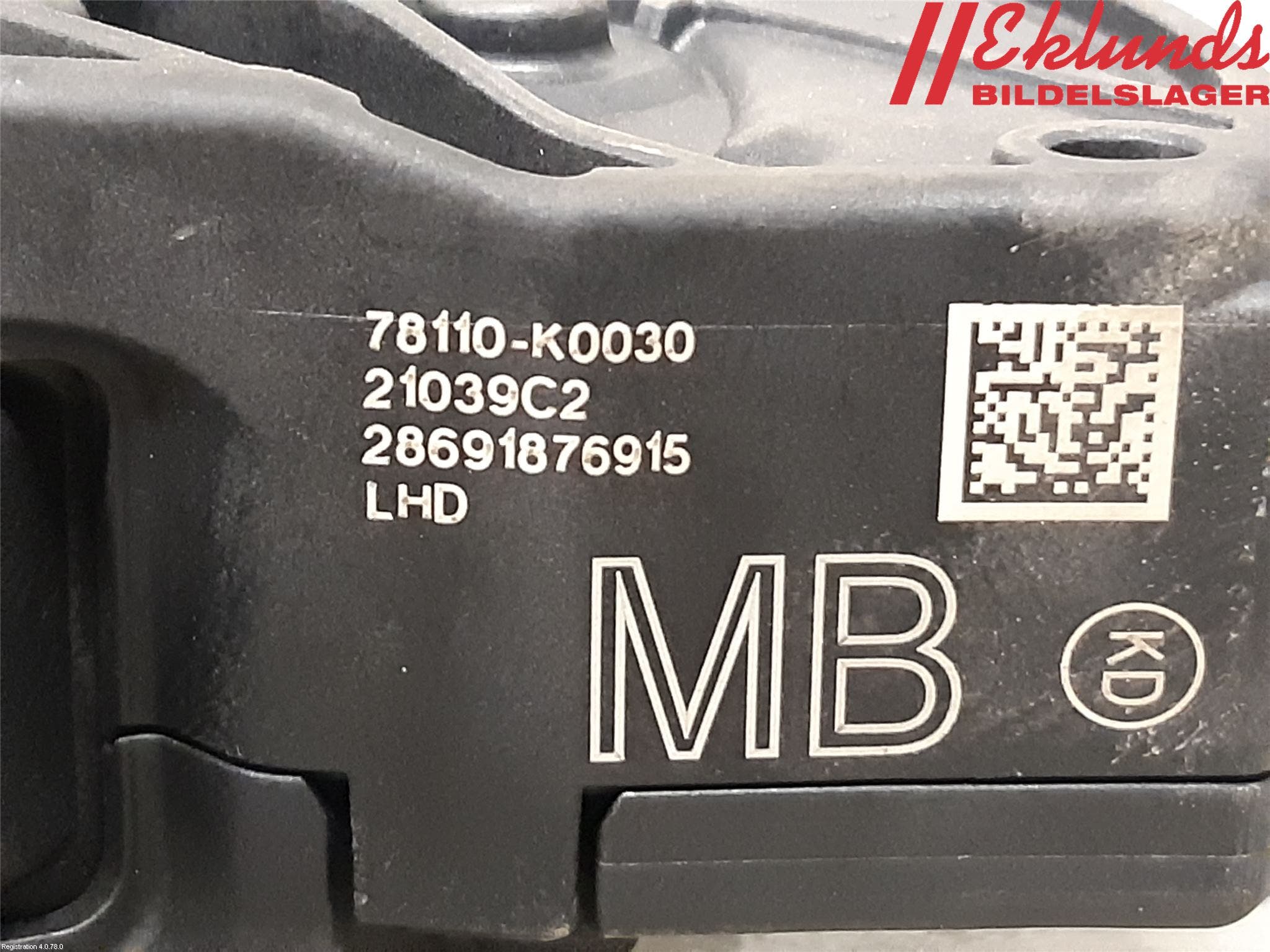 Toyota YARIS XP21 20- Gaspedal