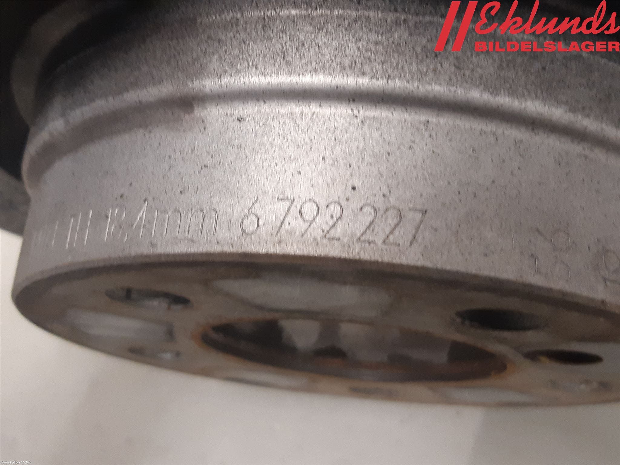 BMW 1 F20/F21 11-19 Bromsskiva Bak