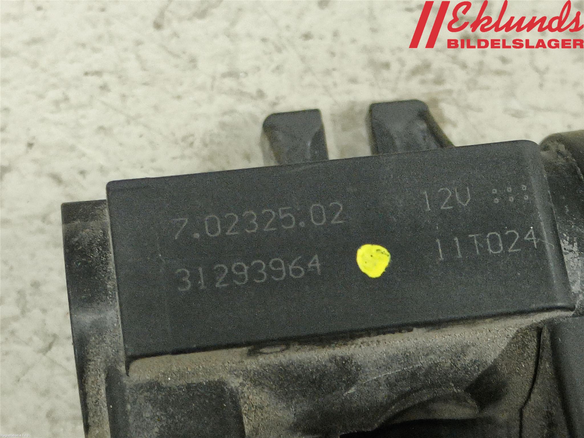 Volvo V70 08-13 Vakuumventil