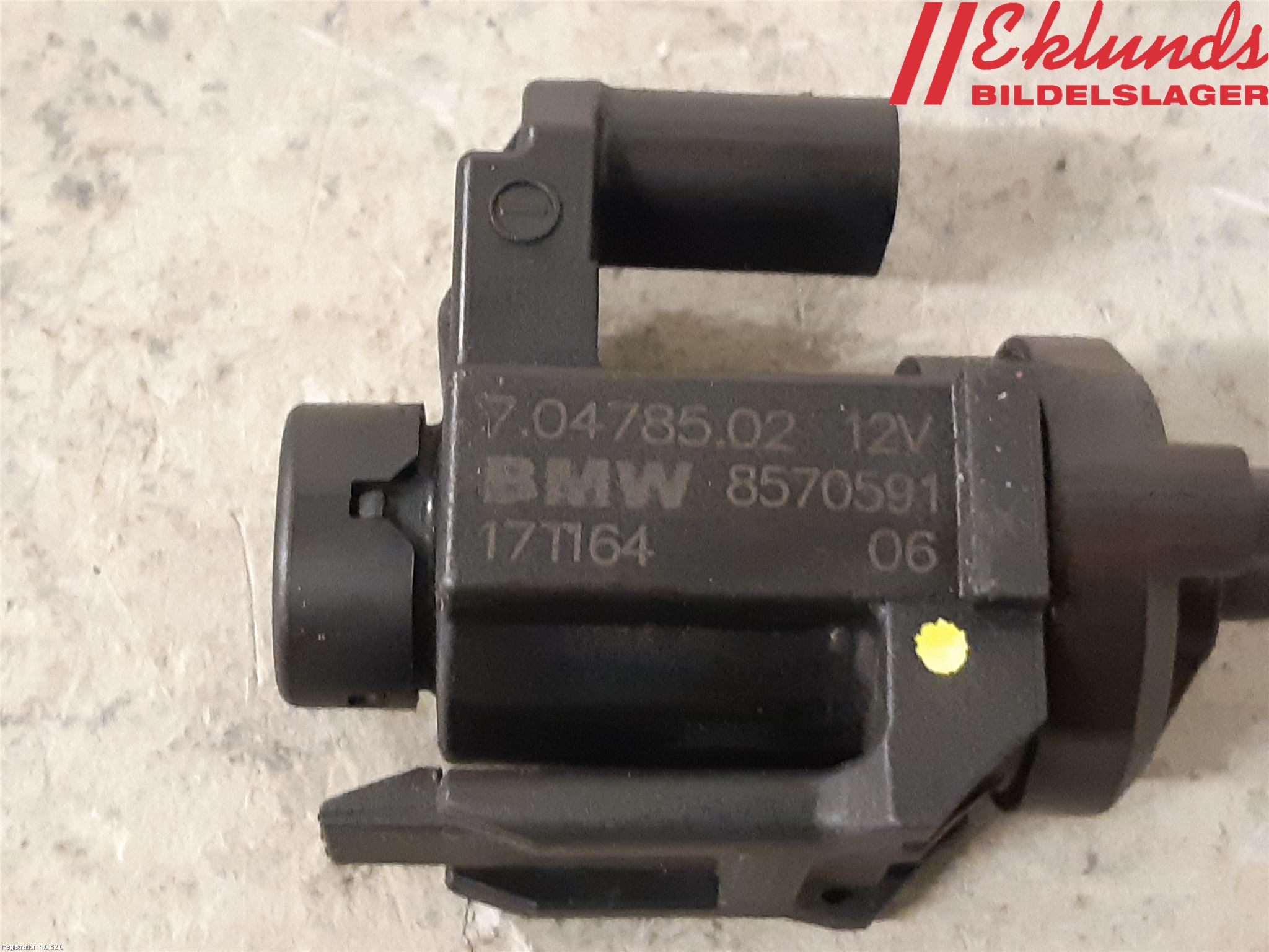 BMW 5 G30/G31/F90 17-23 Vakuumventil