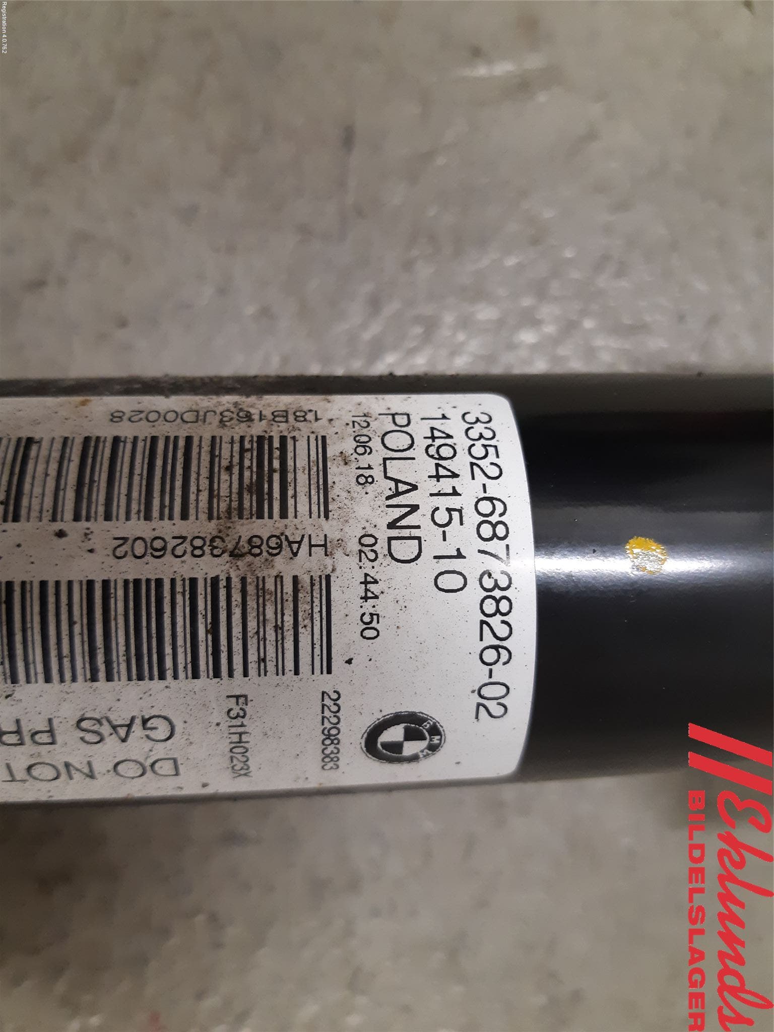 BMW 3 F30/F31/F80 12-19 Stötdämpare Bak