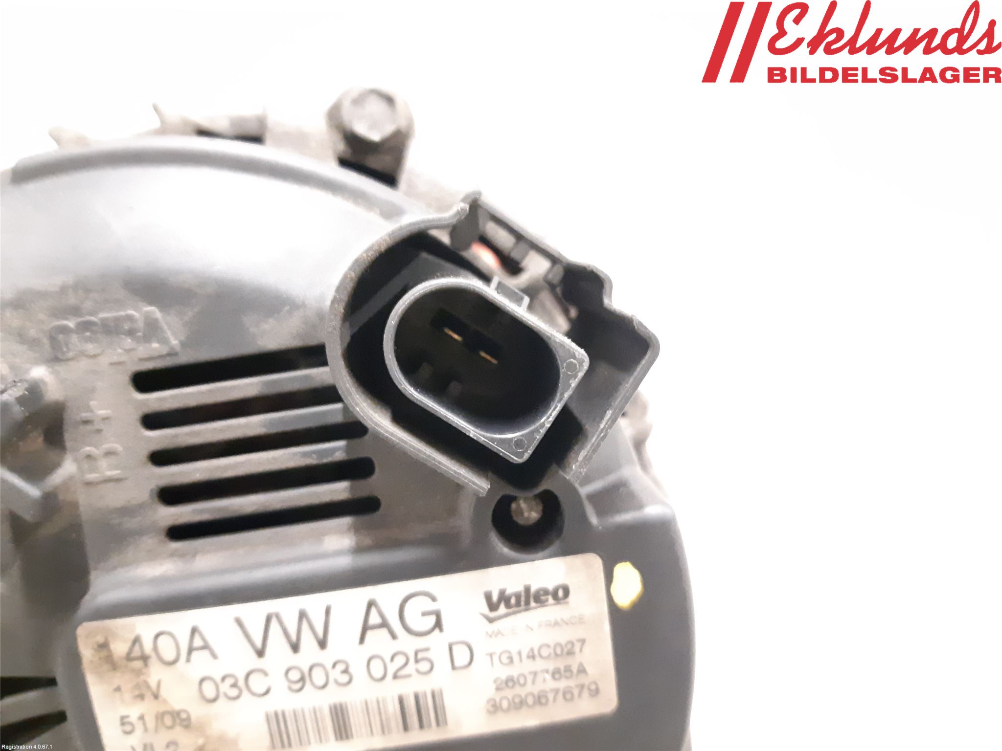 Volkswagen VW TOURAN 03-10 Generator