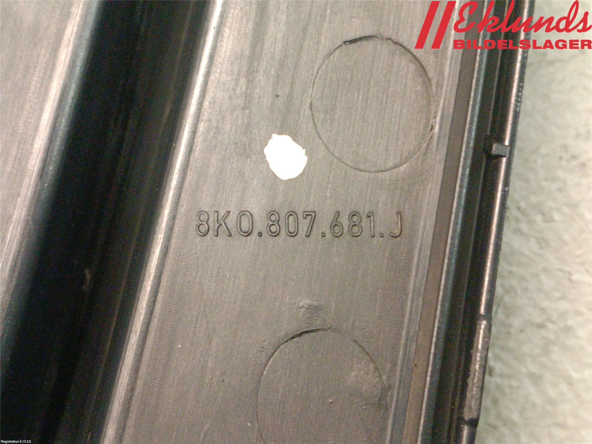 Audi A4 ALLROAD 09-16 Dimljussarg Fram