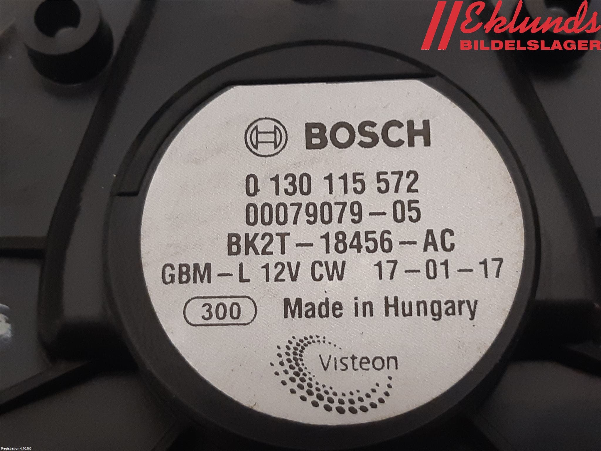 Ford TRANSIT SKÅP/BUSS 14-22 Värmefläkt