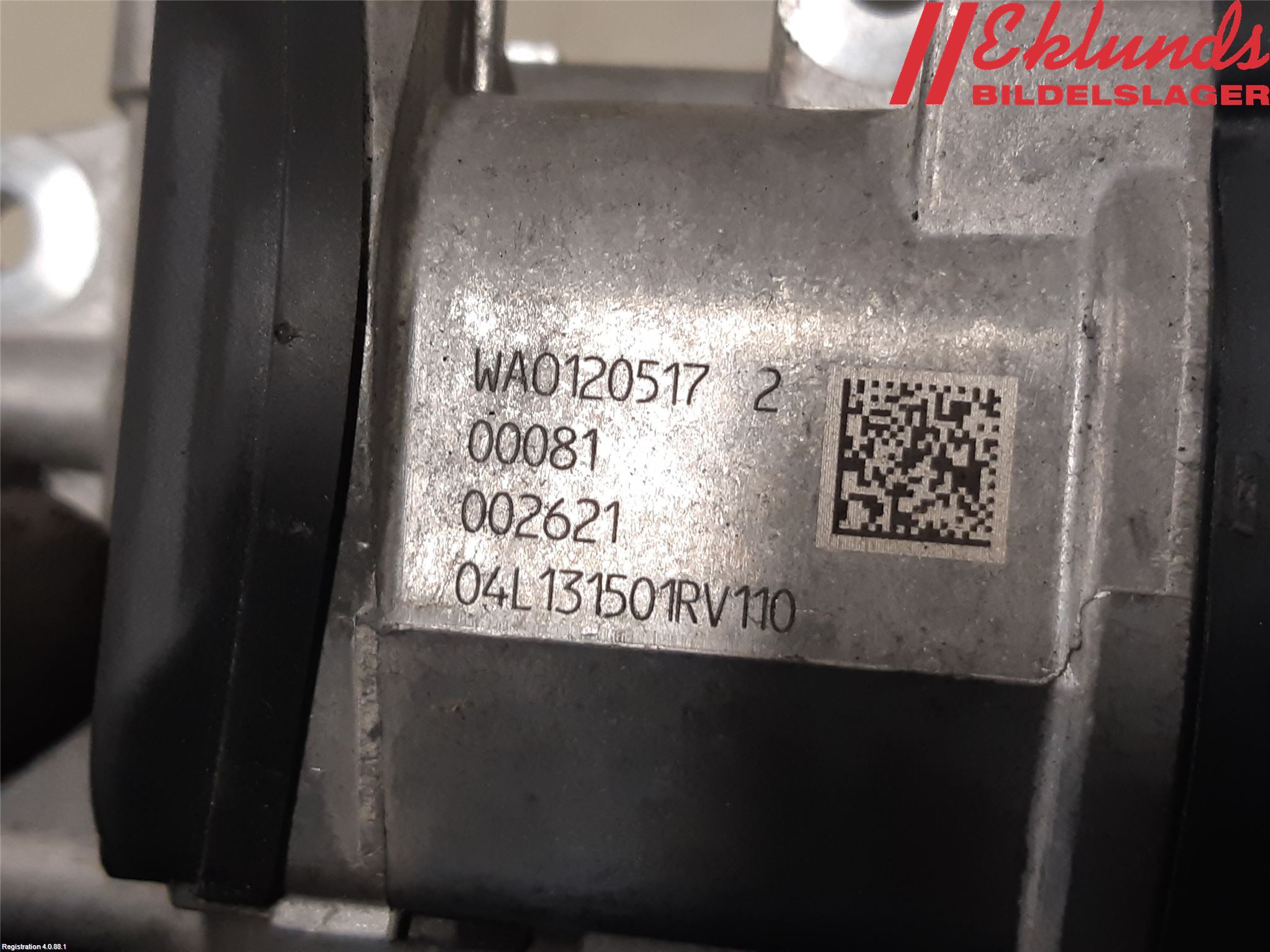 Volkswagen VW PASSAT 15-19 Egr Ventil