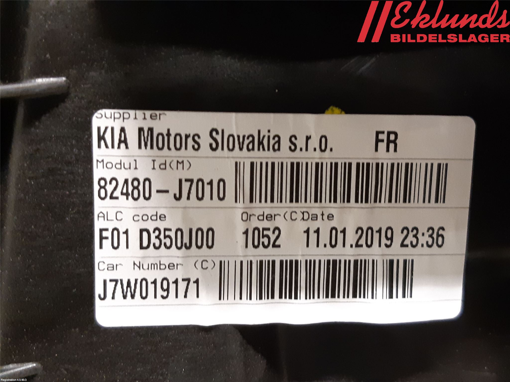 Kia CEED/CEED SW 19- Fönsterhiss El Kompl