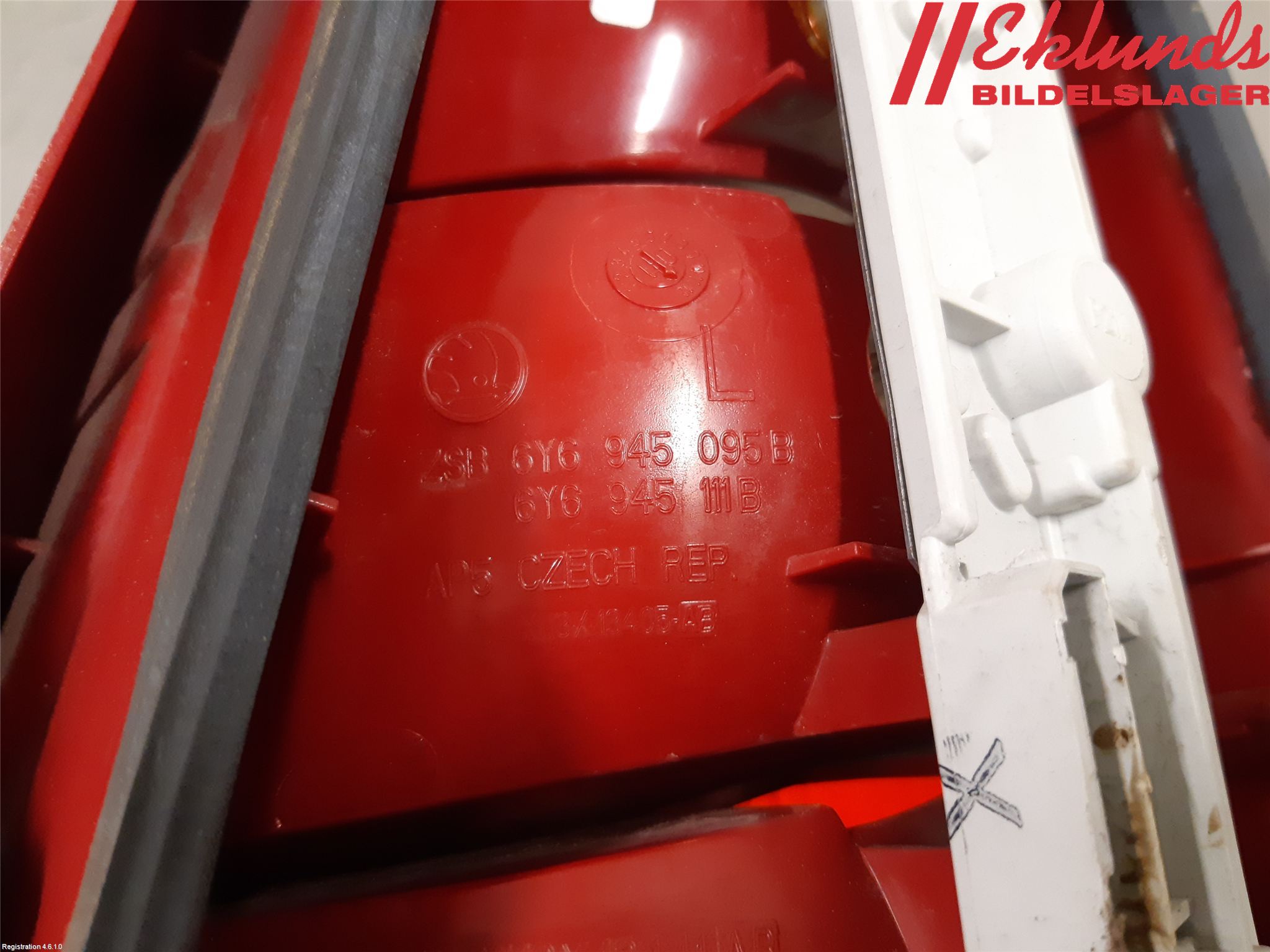 Skoda FABIA 99-07 Bakljus Vänster