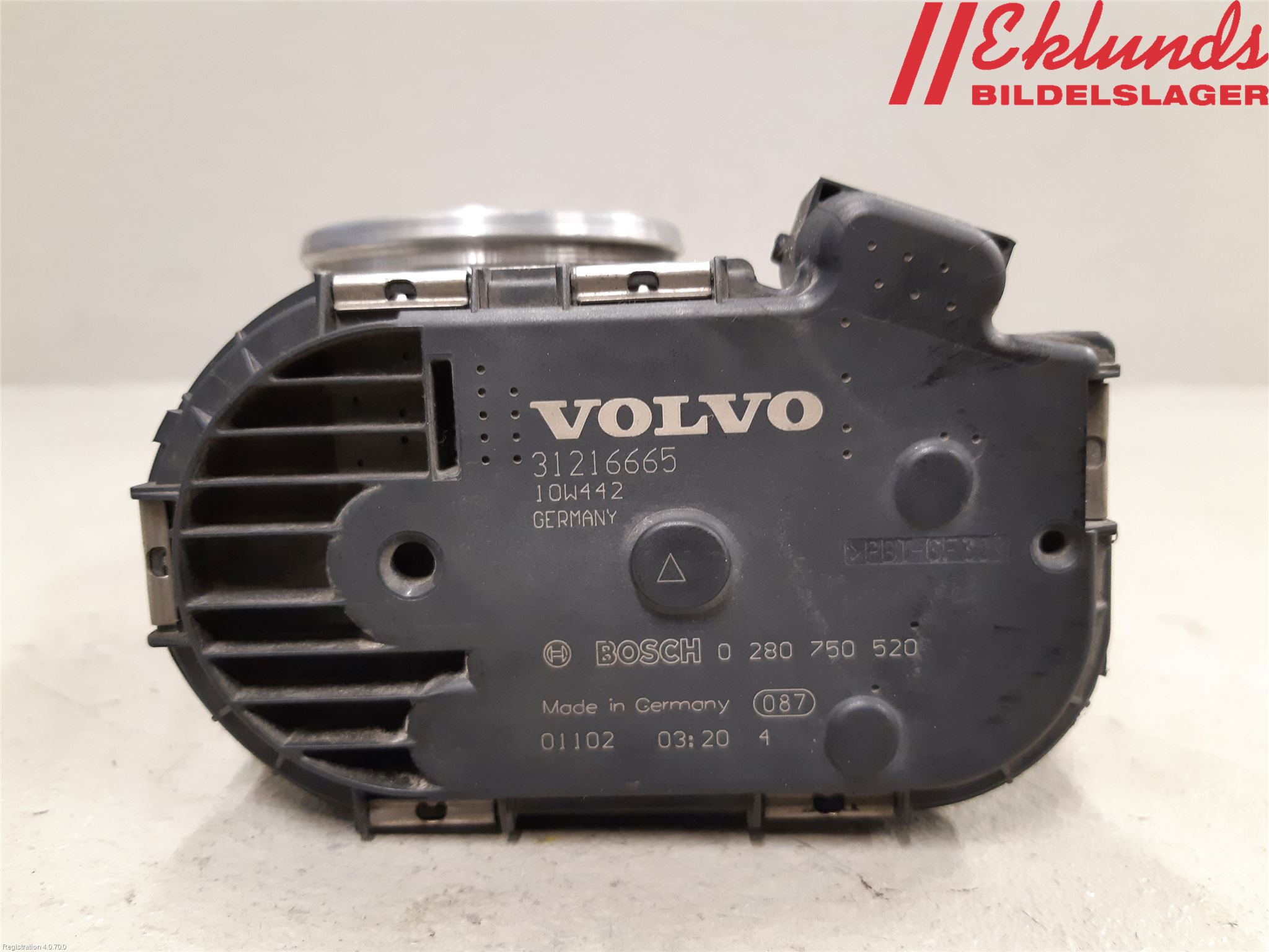 Volvo V60 11-13 Injspjällhus