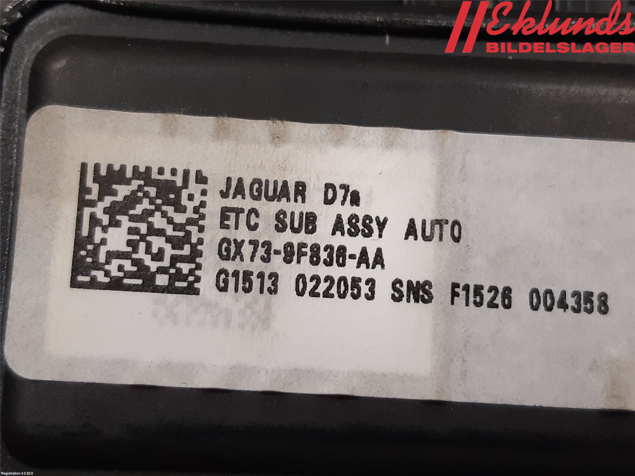 Jaguar XE (X760) 15-24 Gaspedal