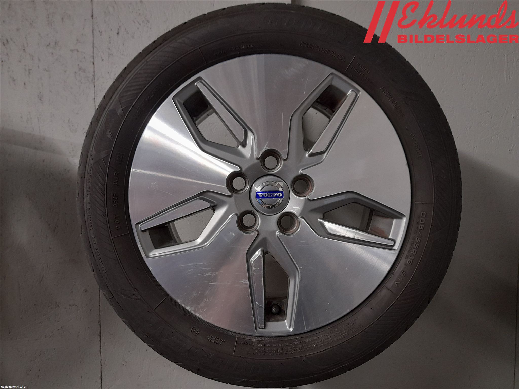 Volvo V50 08-12 Sommardäck Alumfälg 4St