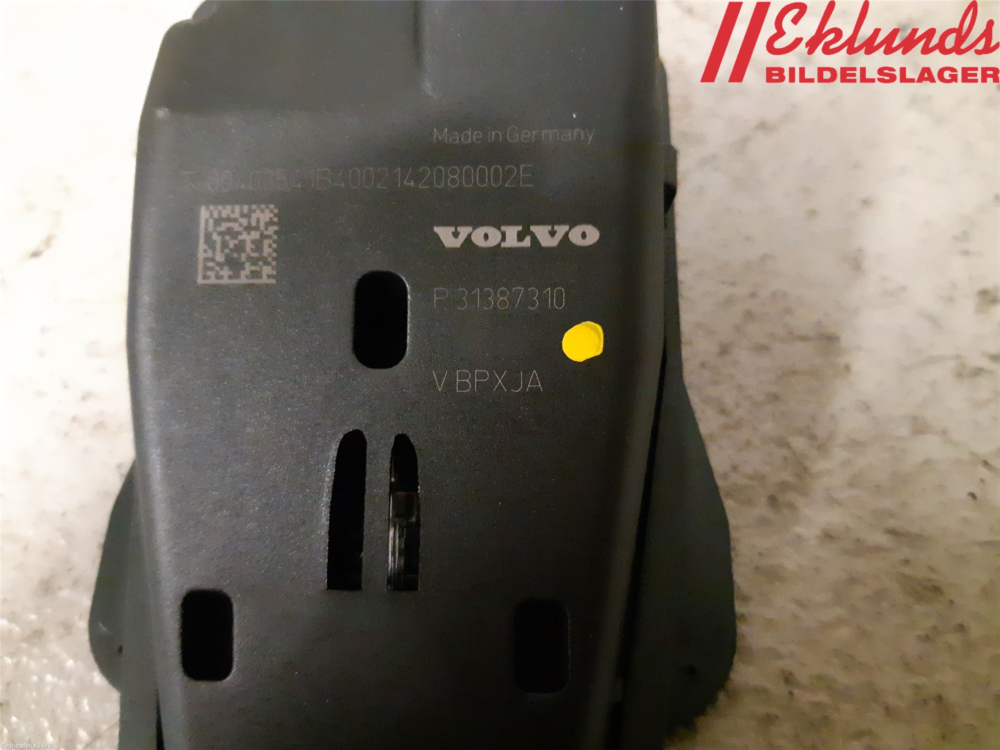 Volvo V60 14-18 Sensor Aktivt Kollisionsskydd