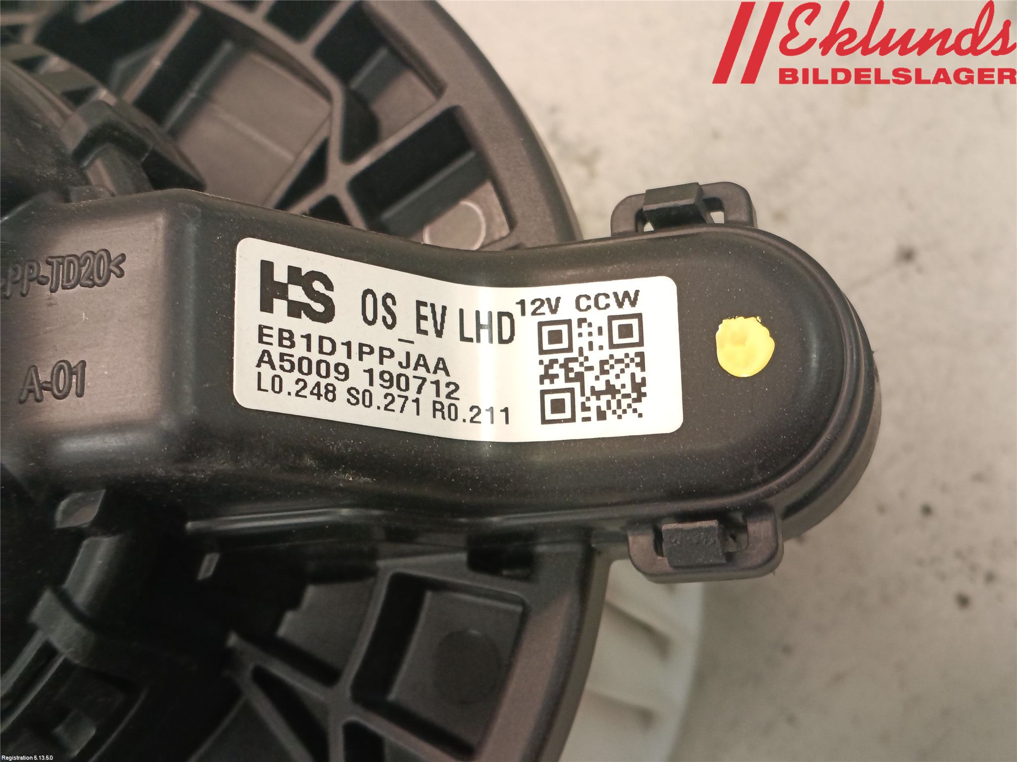 Hyundai KONA/ELECTRIC OS 18-23 Ac Värmefläkt