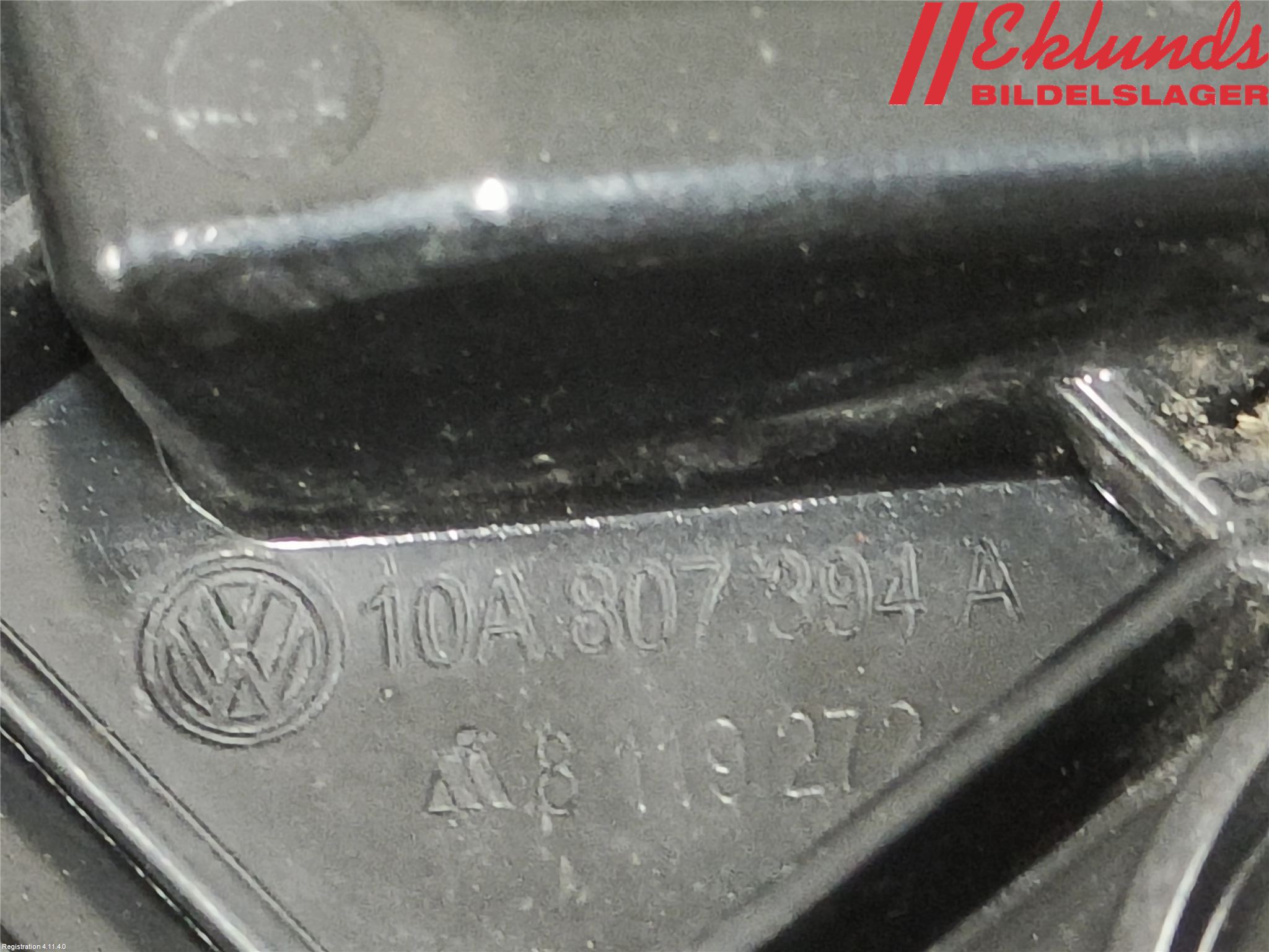 Volkswagen VW ID.3 21- Stötfångarfäste Bak Hö