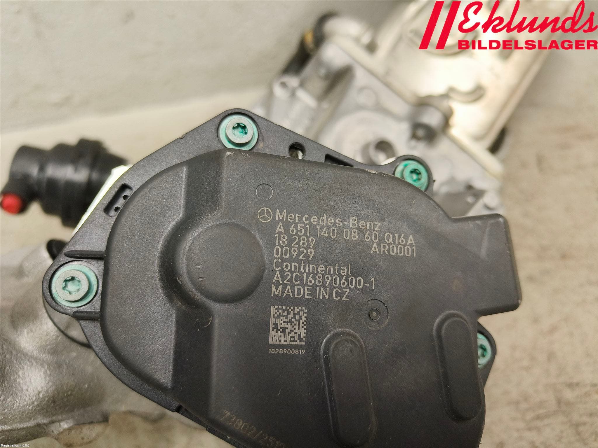 Mercedes-Benz MB SPRINTER (W907/W910) 19- Egr Ventil