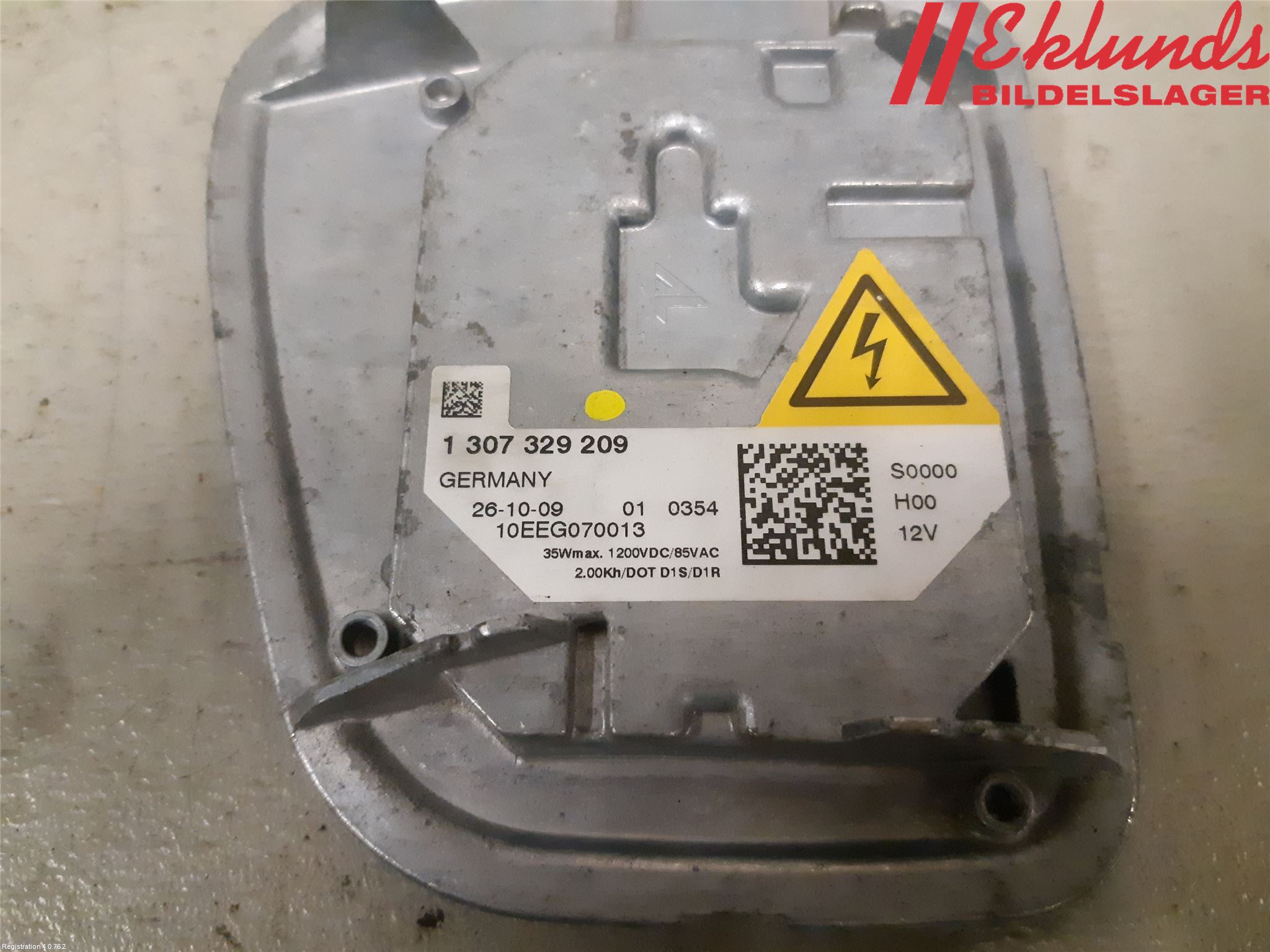 Volvo V50 08-12 Styrenhet Strålkastare