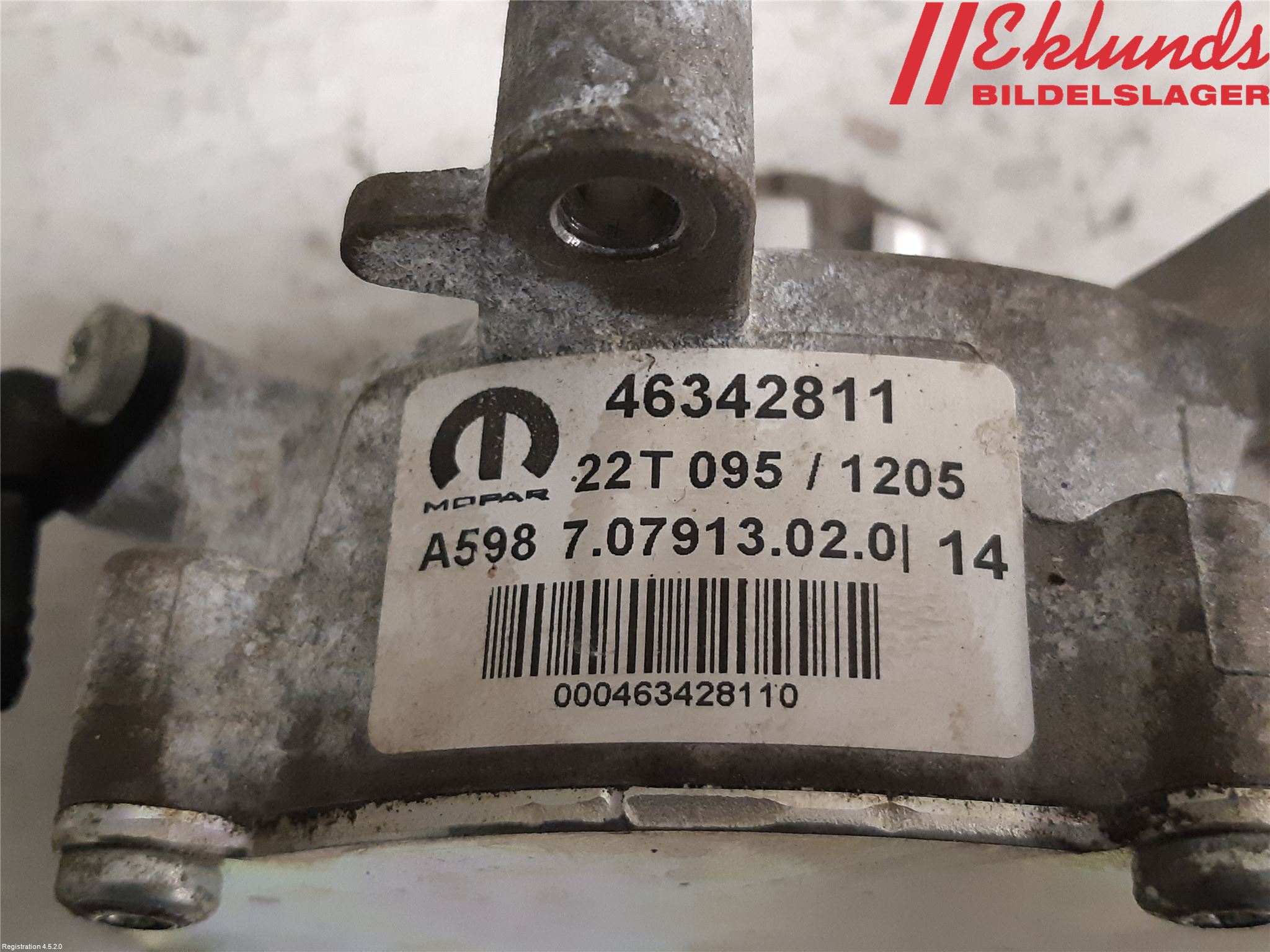 Fiat DOBLO CARGO Vakuumpump