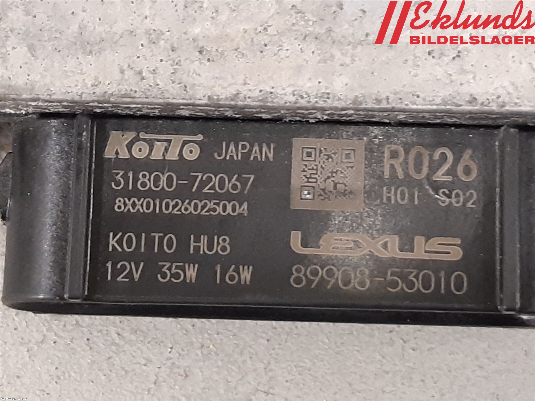 Lexus IS 250/350 14-20 Styrenhet Strålkastare