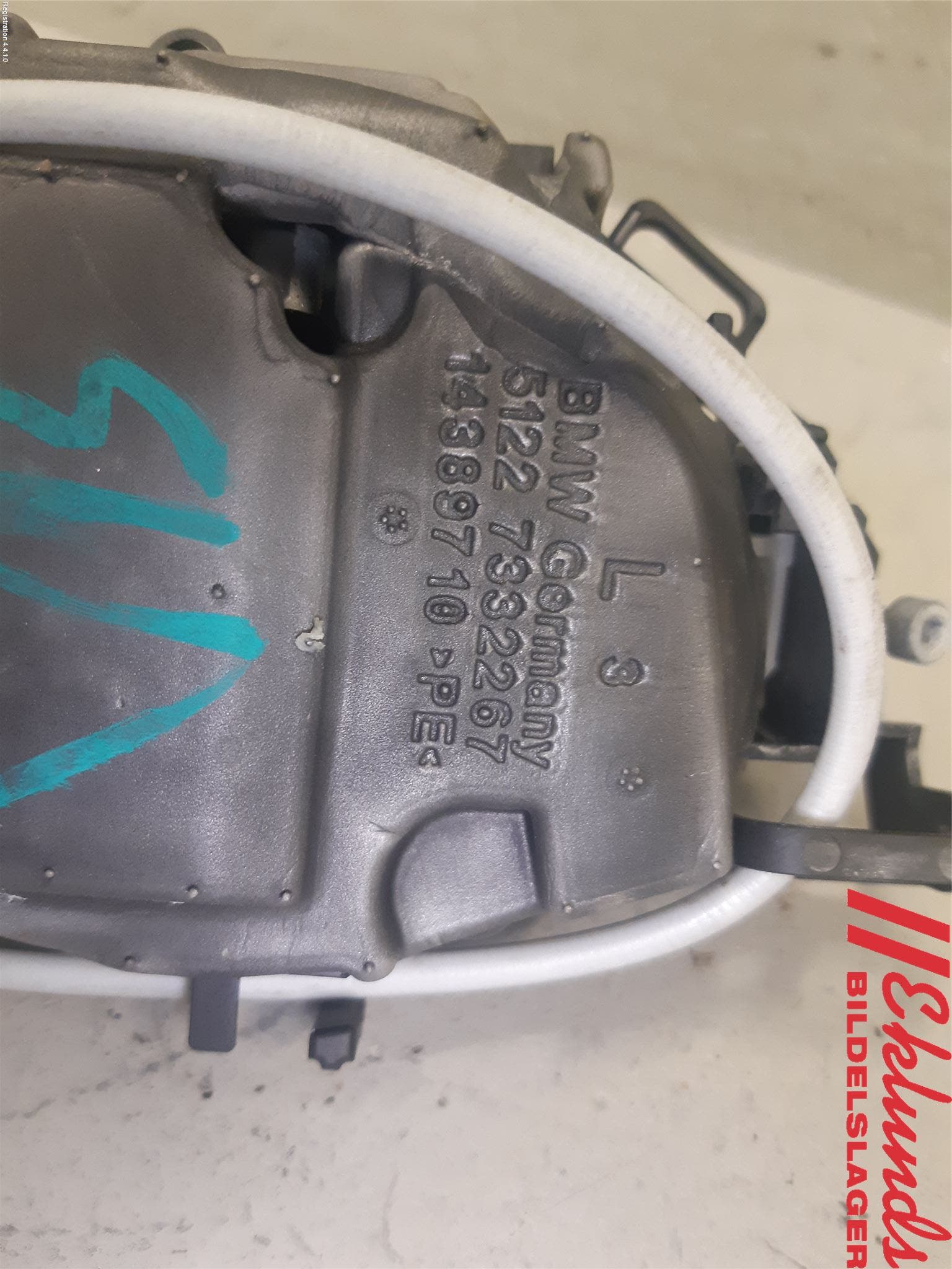 BMW 3 F30/F31/F80 12-19 Dörrhandtag Yttre Vä