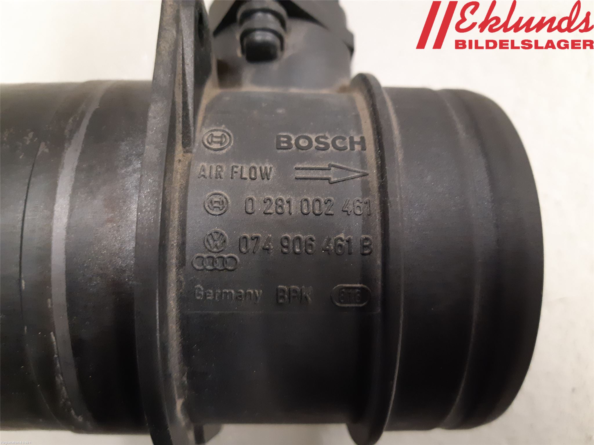 Volkswagen VW PASSAT 05-11 Injluftmassamätare