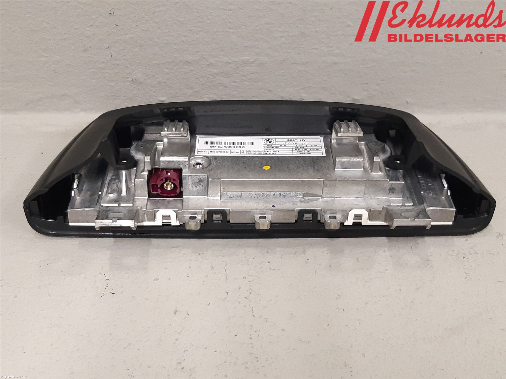 BMW 3 F30/F31/F80 12-19 Multifunktionsdisplay