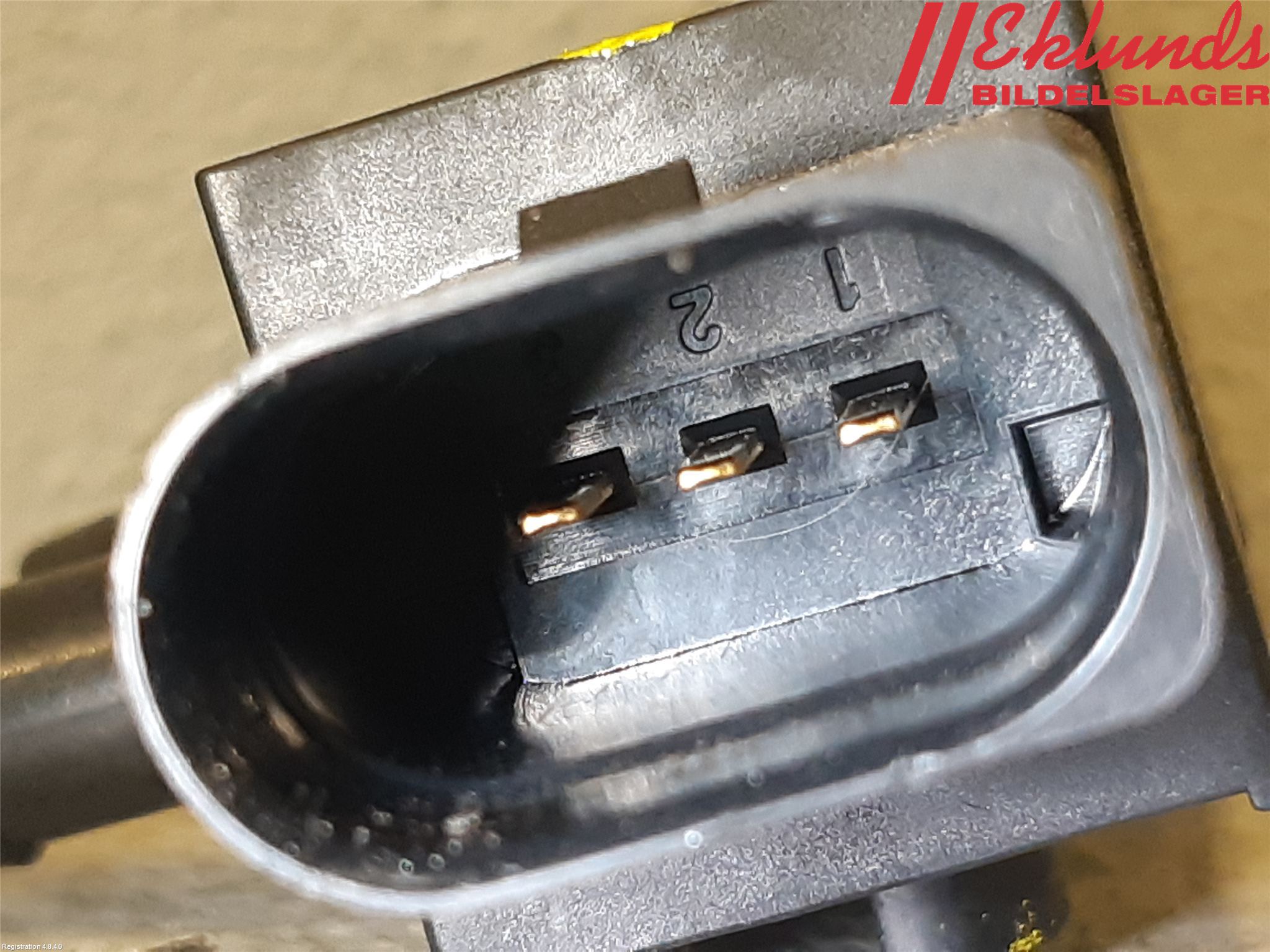 Volkswagen VW GOLF / E-GOLF VII 13-20 Givare Temp-Tryck Avgas