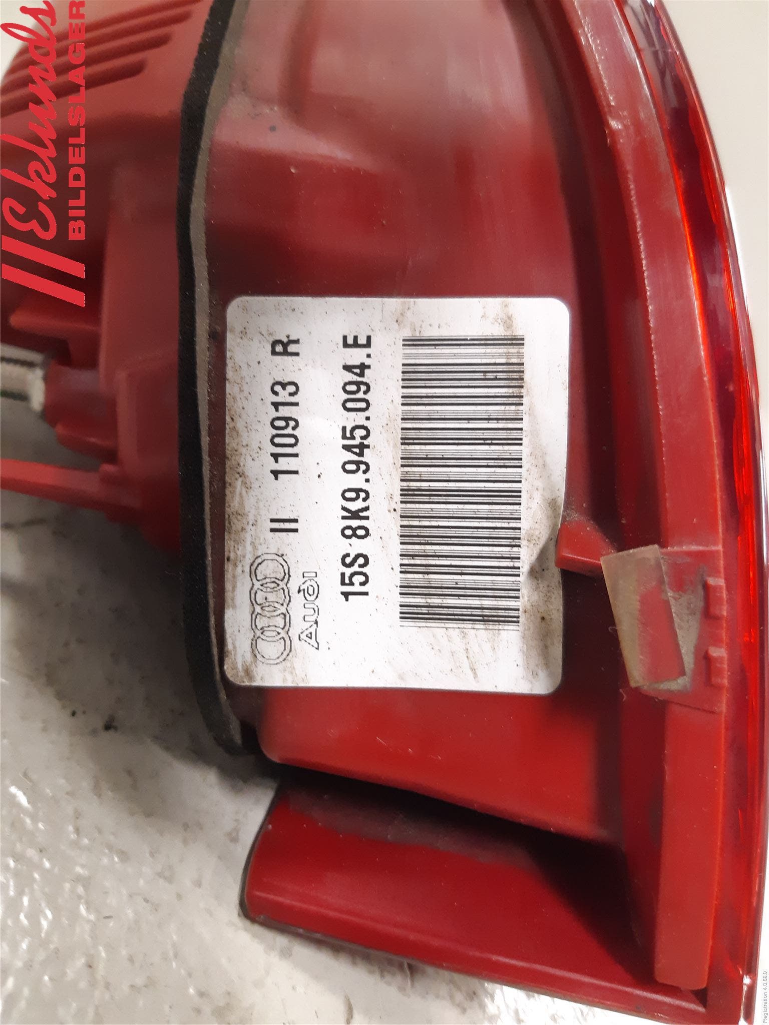 Audi A4 12-15 Bakljus Lucka Hö