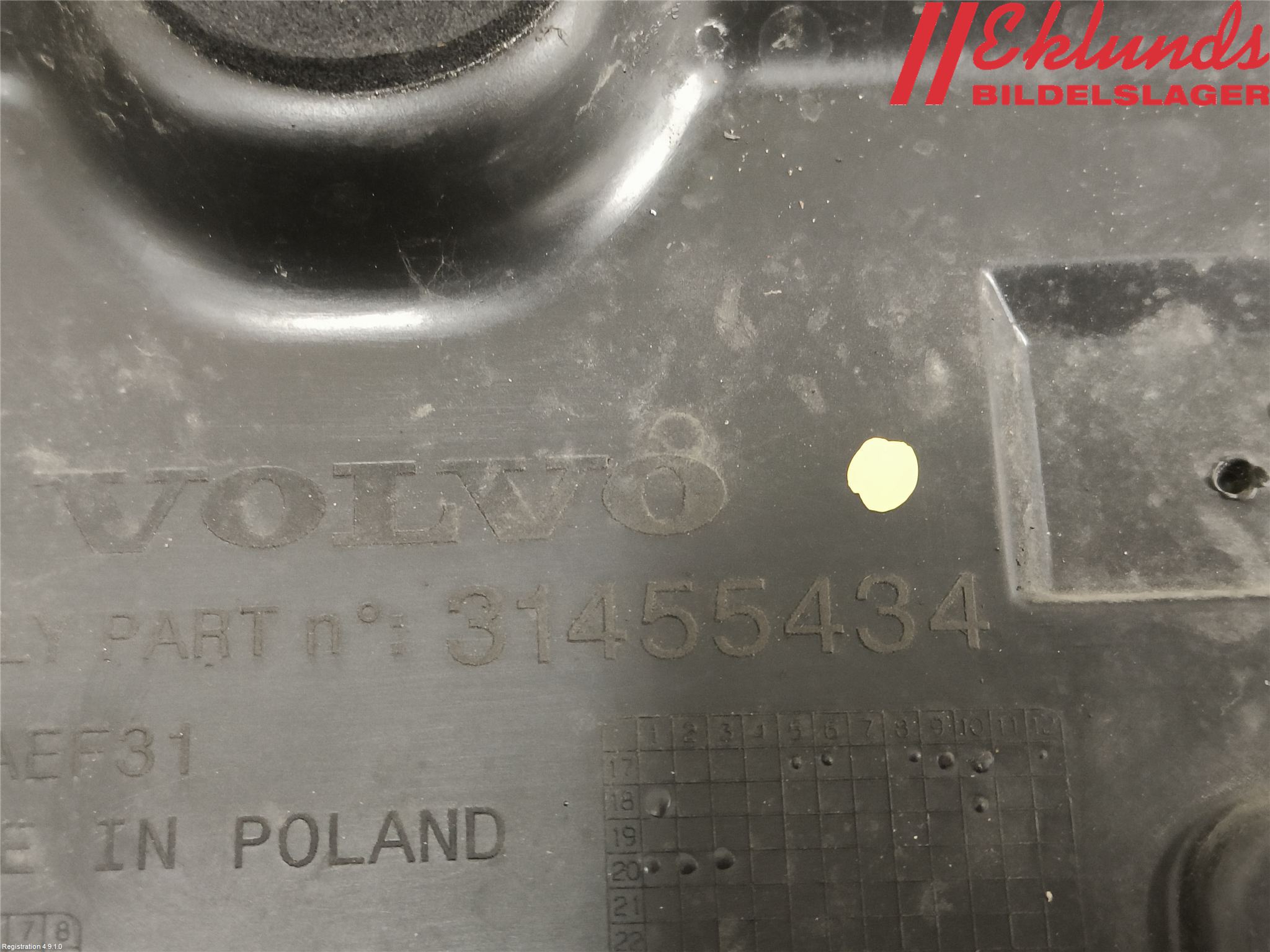 Volvo V60 19- Spoiler Baklucka