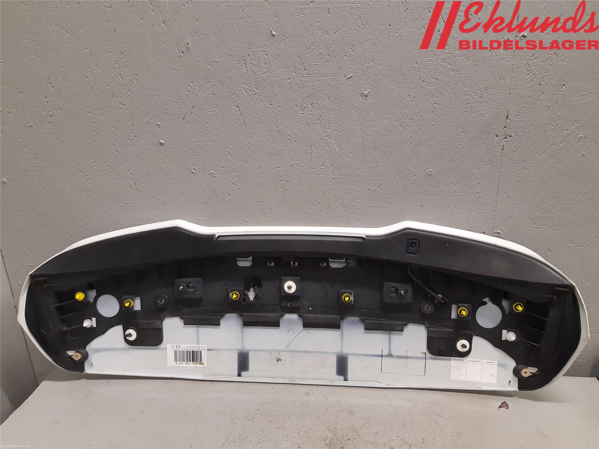 Volvo V40 12-19 Spoiler Baklucka