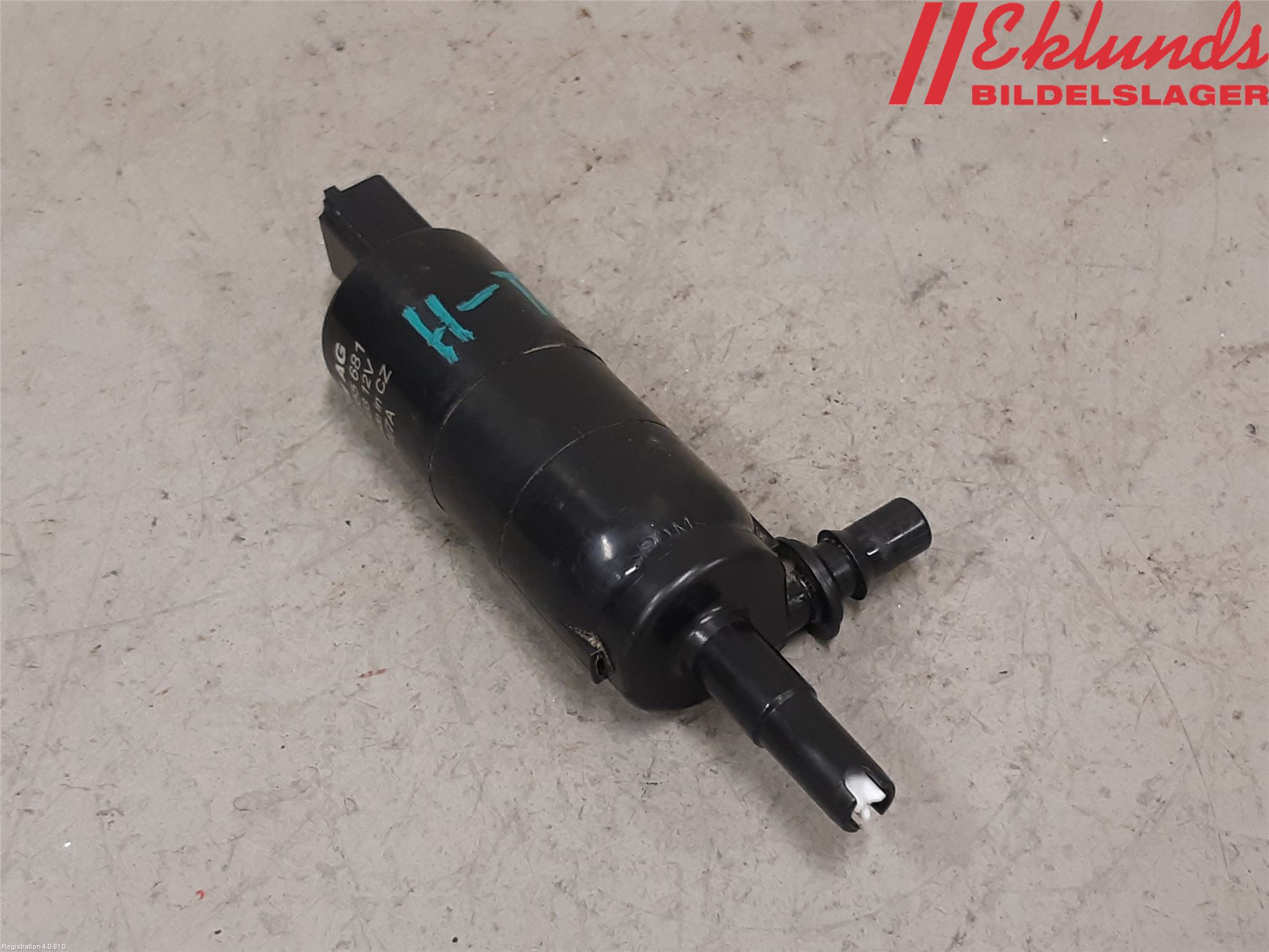 Volkswagen VW PASSAT 11-14 Spolarpump Högtryck