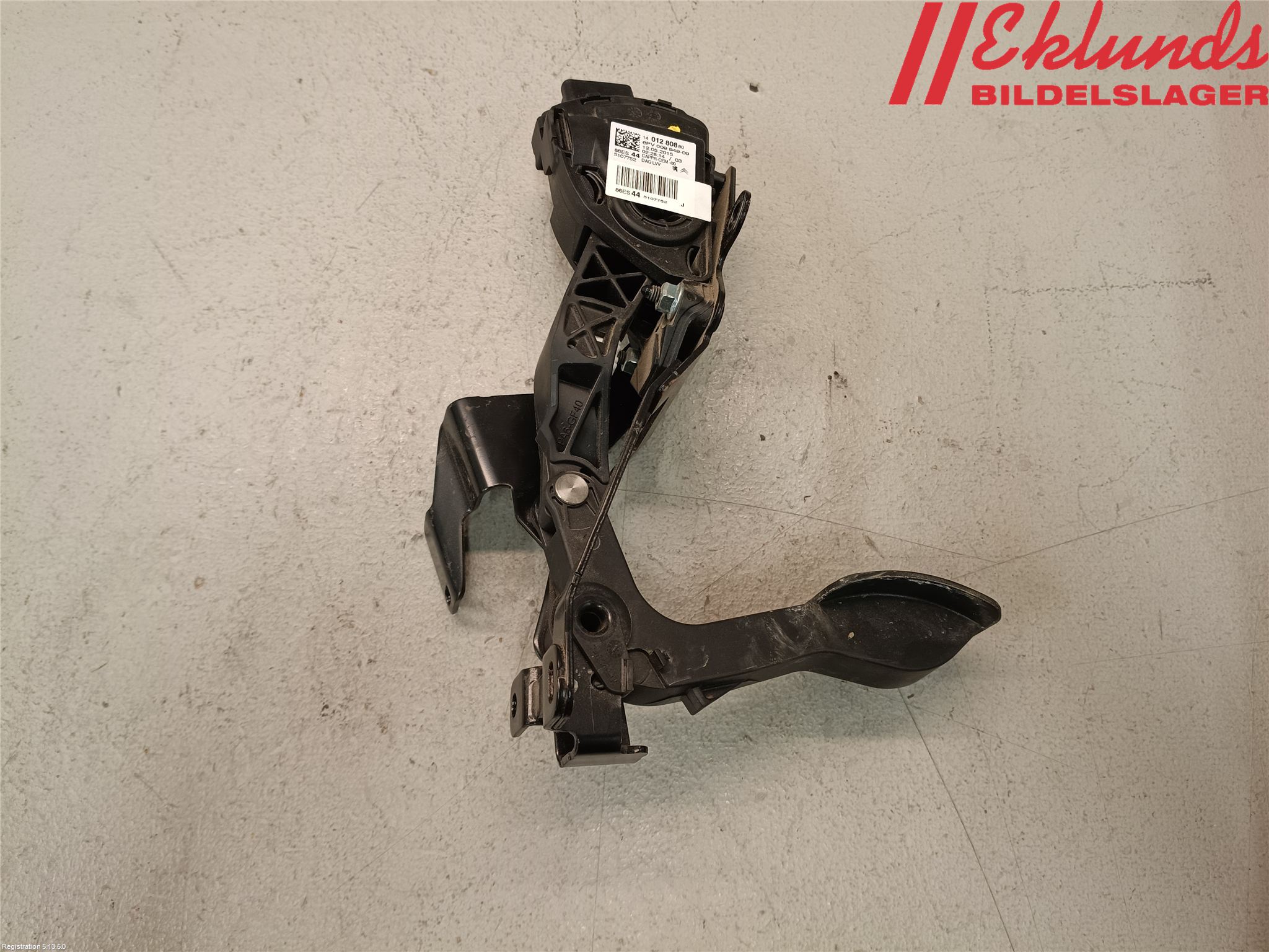 Peugeot EXPERT 07-14 Gaspedal