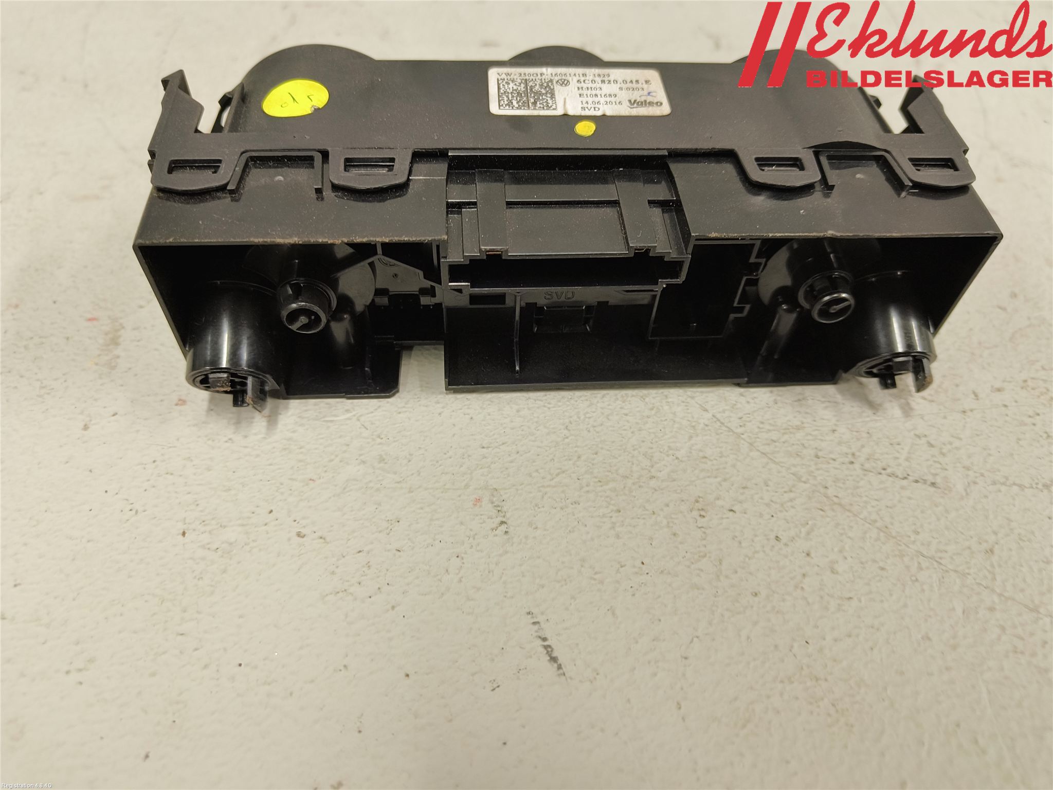 Volkswagen VW POLO 10-17 Ac Styrenhet Ac Manöveren