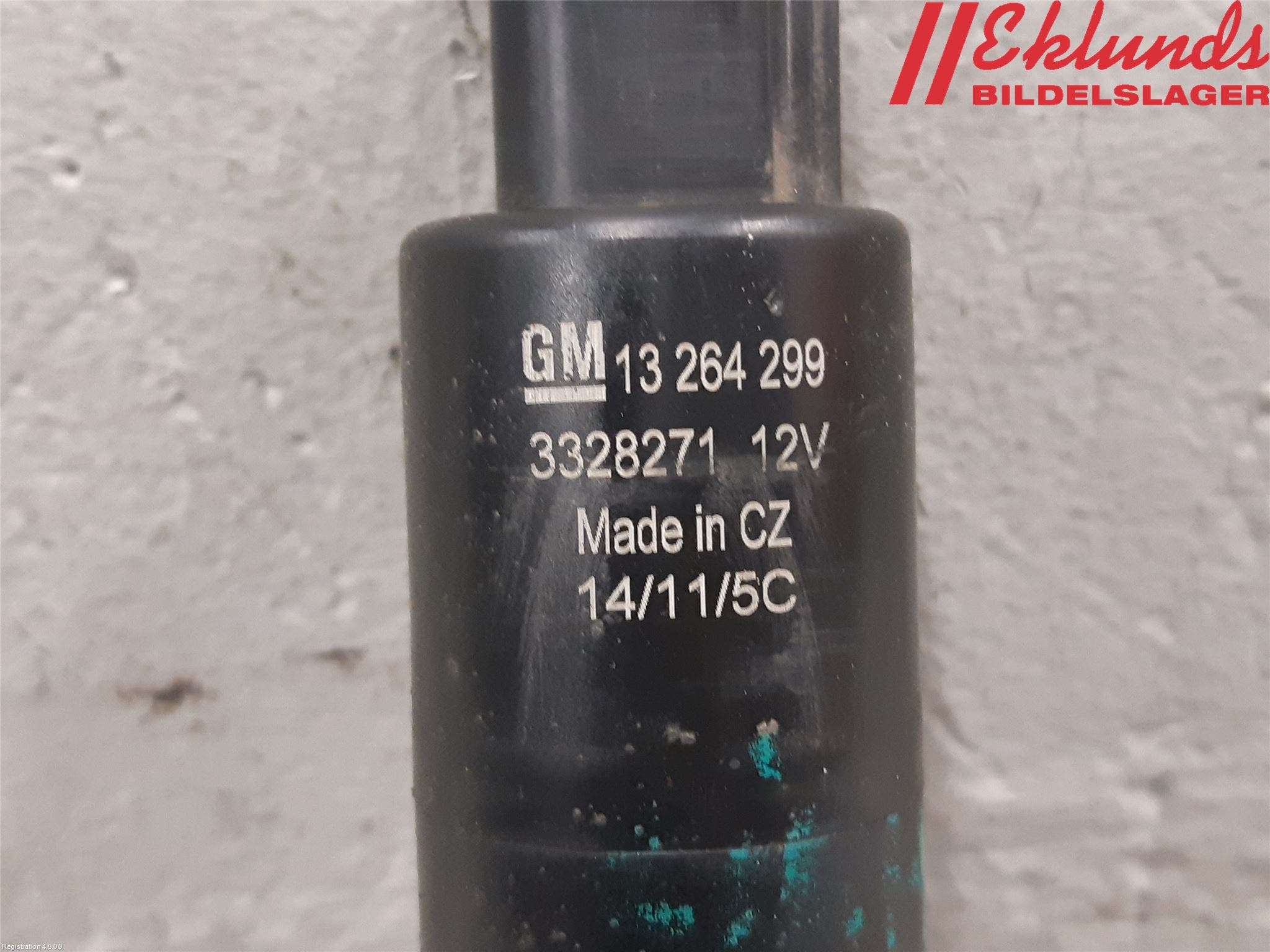 Opel ASTRA J 10-15 Spolarpump Högtryck