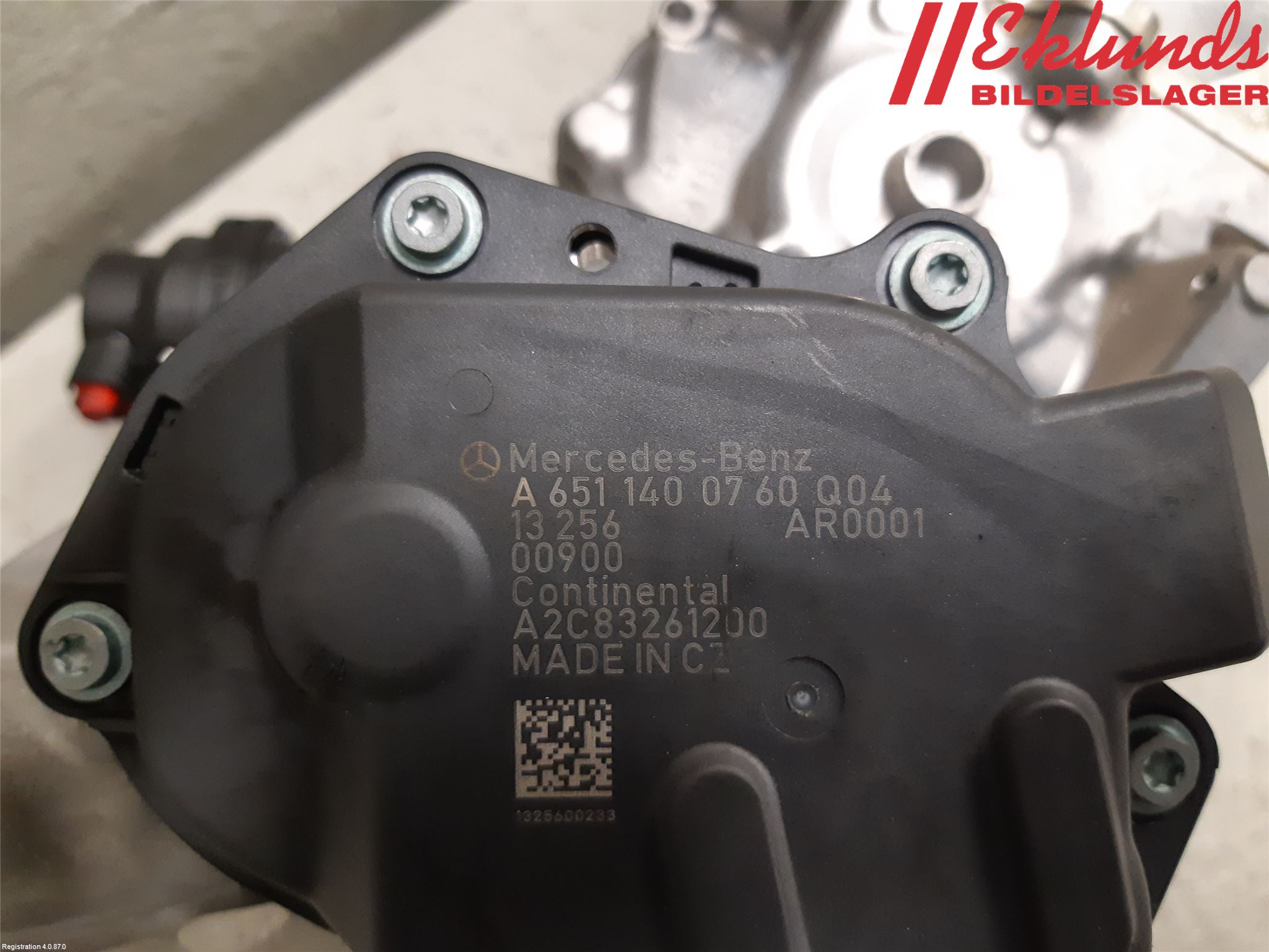Mercedes-Benz MB E-KLASS (W212) 09-16 Egr Ventil