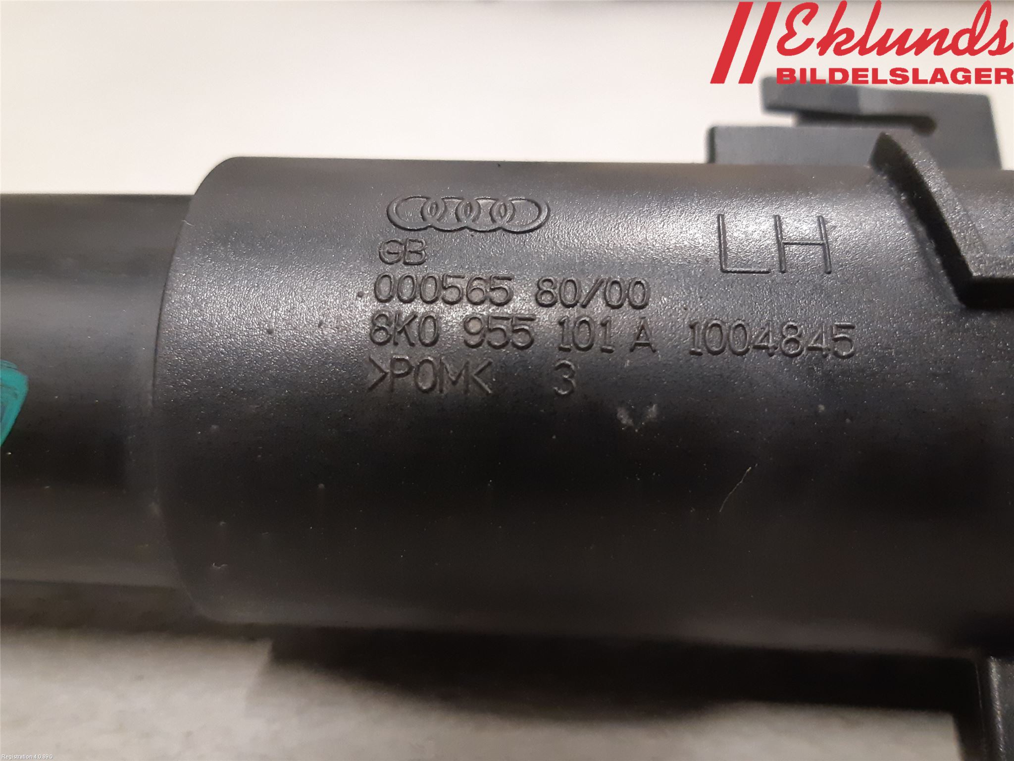 Audi A4/S4 08-11 Spolarmunstycke Strålkastare