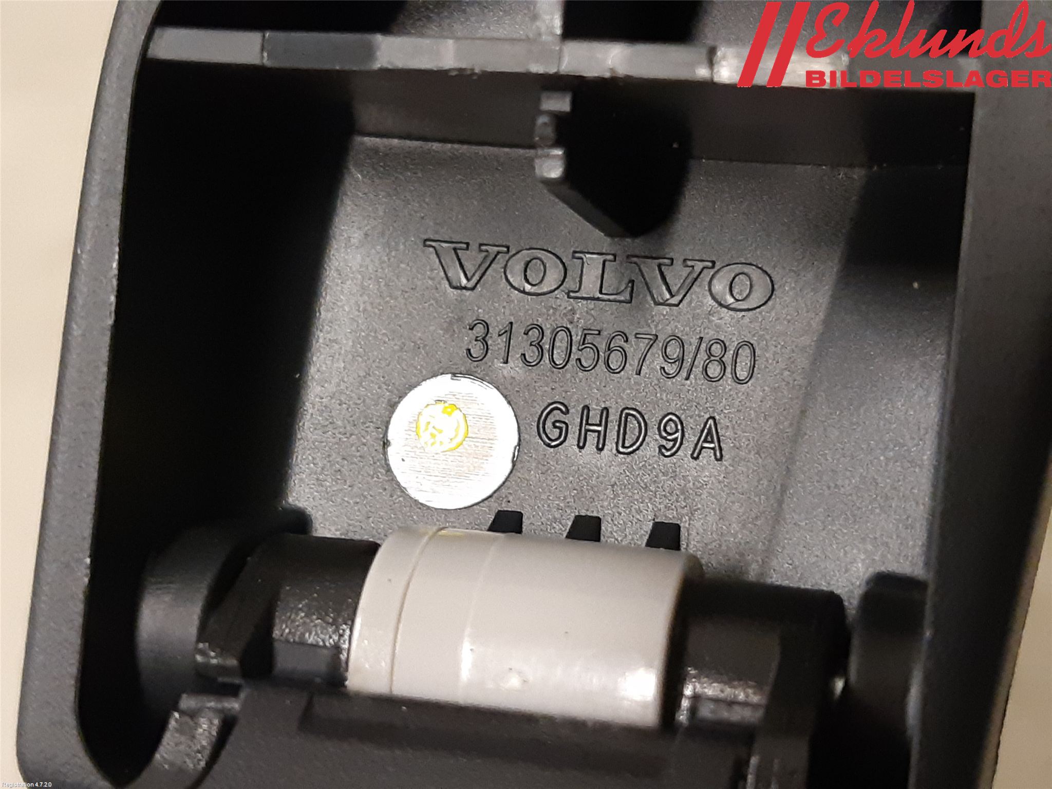 Volvo XC90/RECHARGE 16- Kurvhandtag I Tak