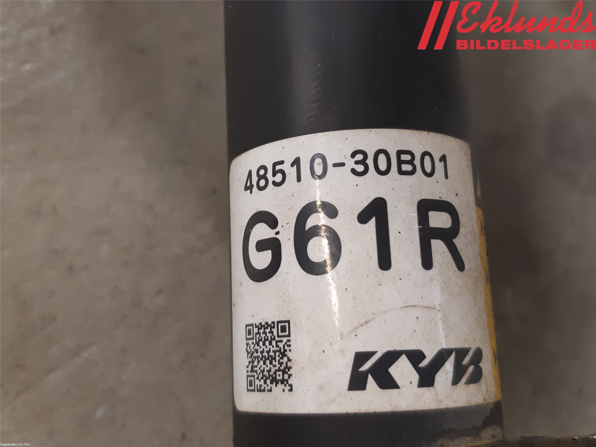 Lexus GS 300/430/450H 05-12 Fjäderben Fram Vänster