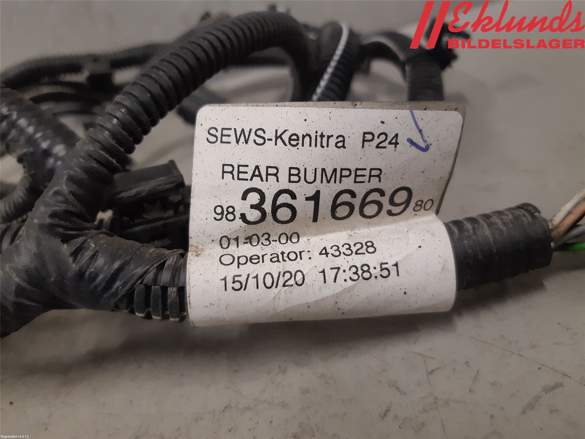 Peugeot 2008/E-2008 20- Kabelhärva