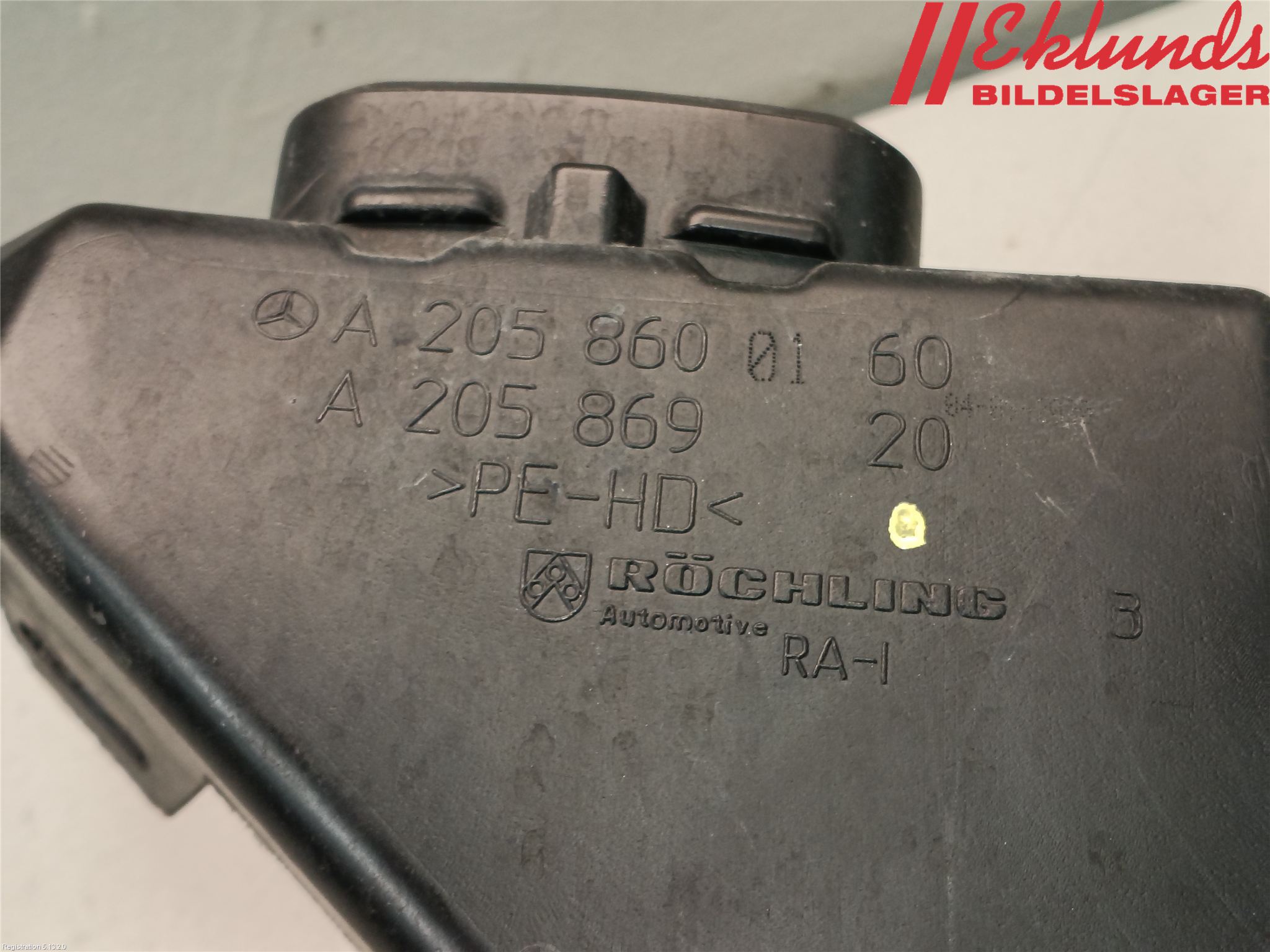 Mercedes-Benz MB EQC (N293) 20- Spolartank Vindruta