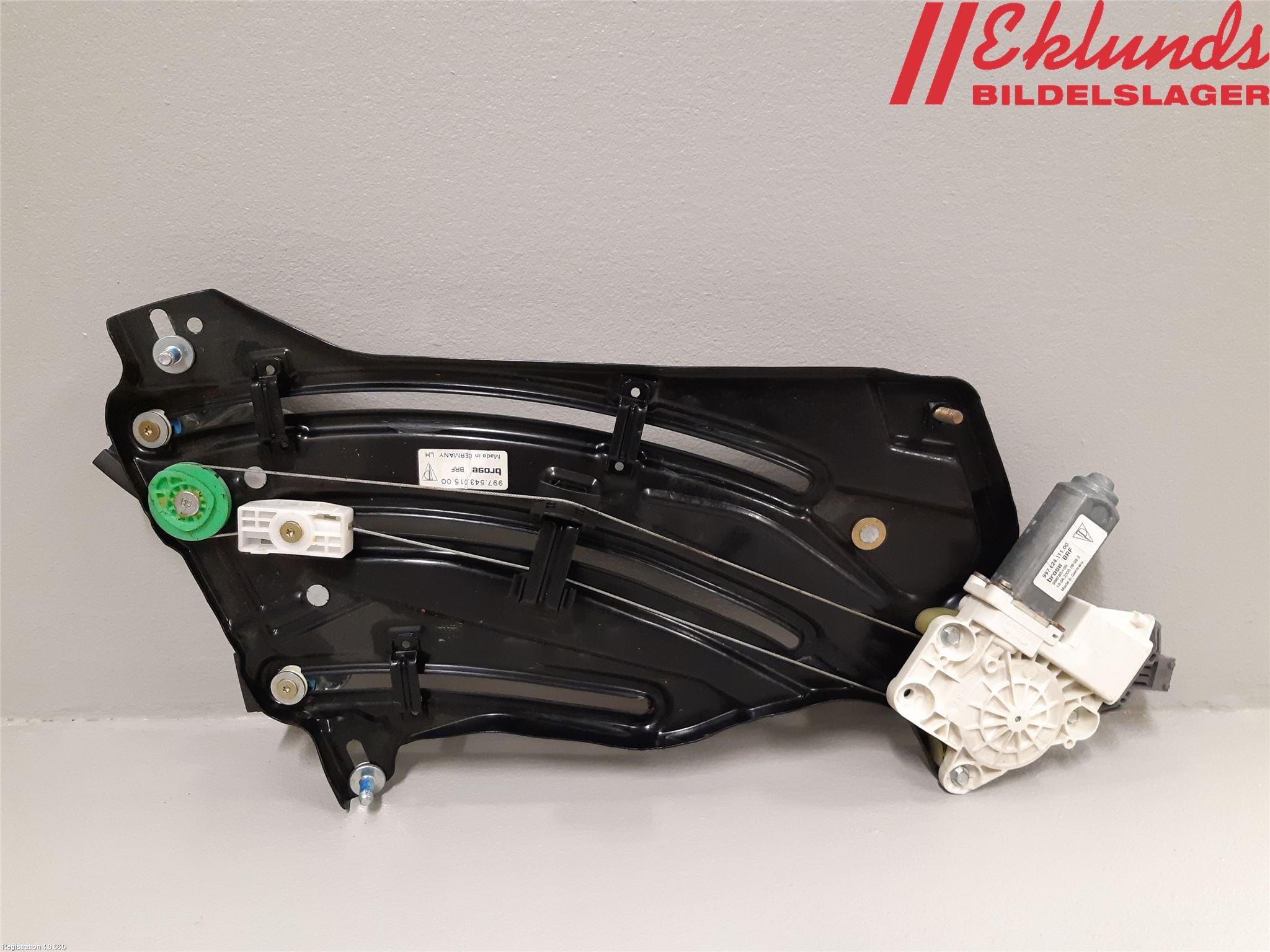 Porsche 911 64- Fönsterhiss El Kompl