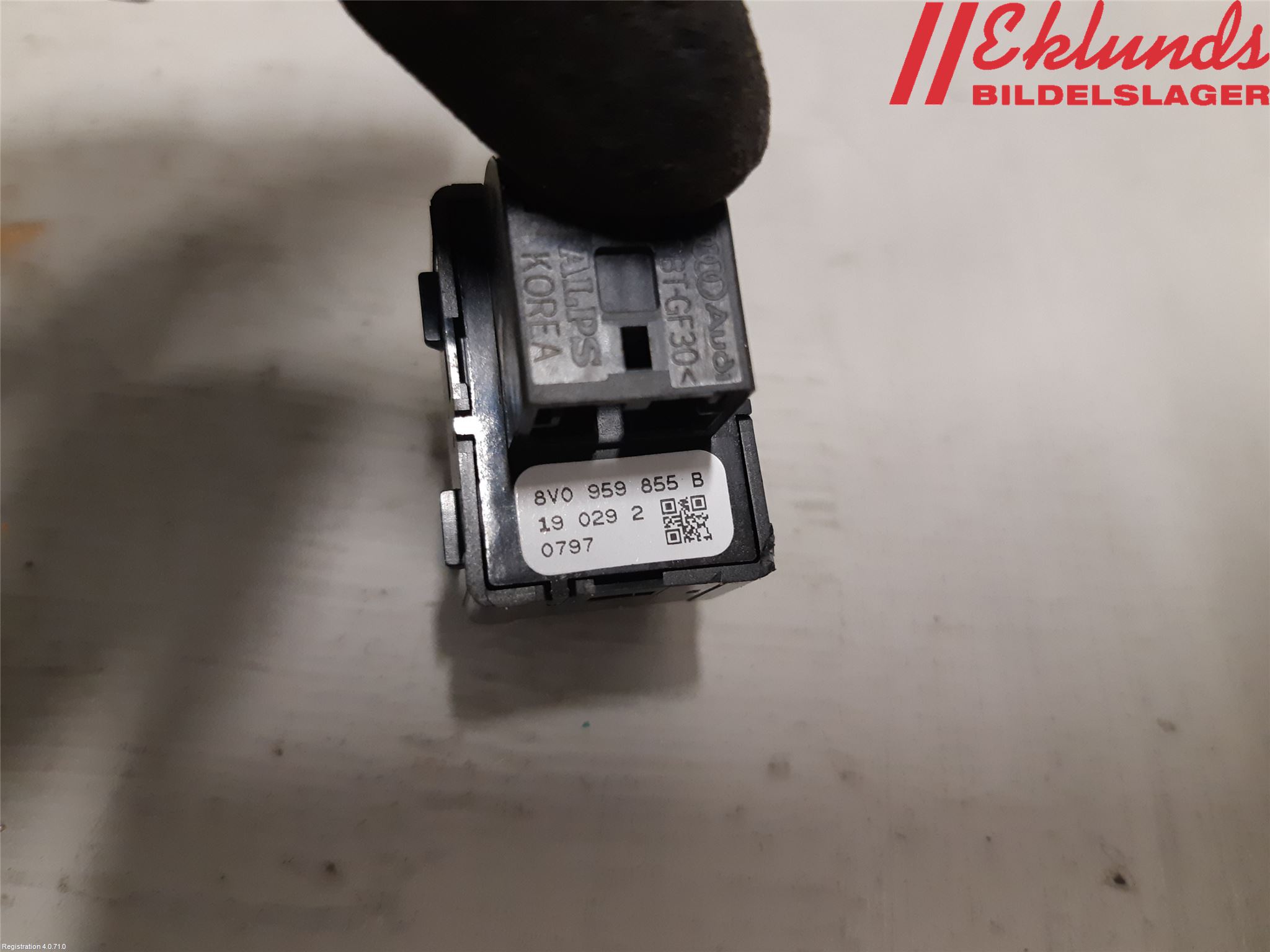 Audi A3/S3 8V 13-20 Strömställare Elhiss