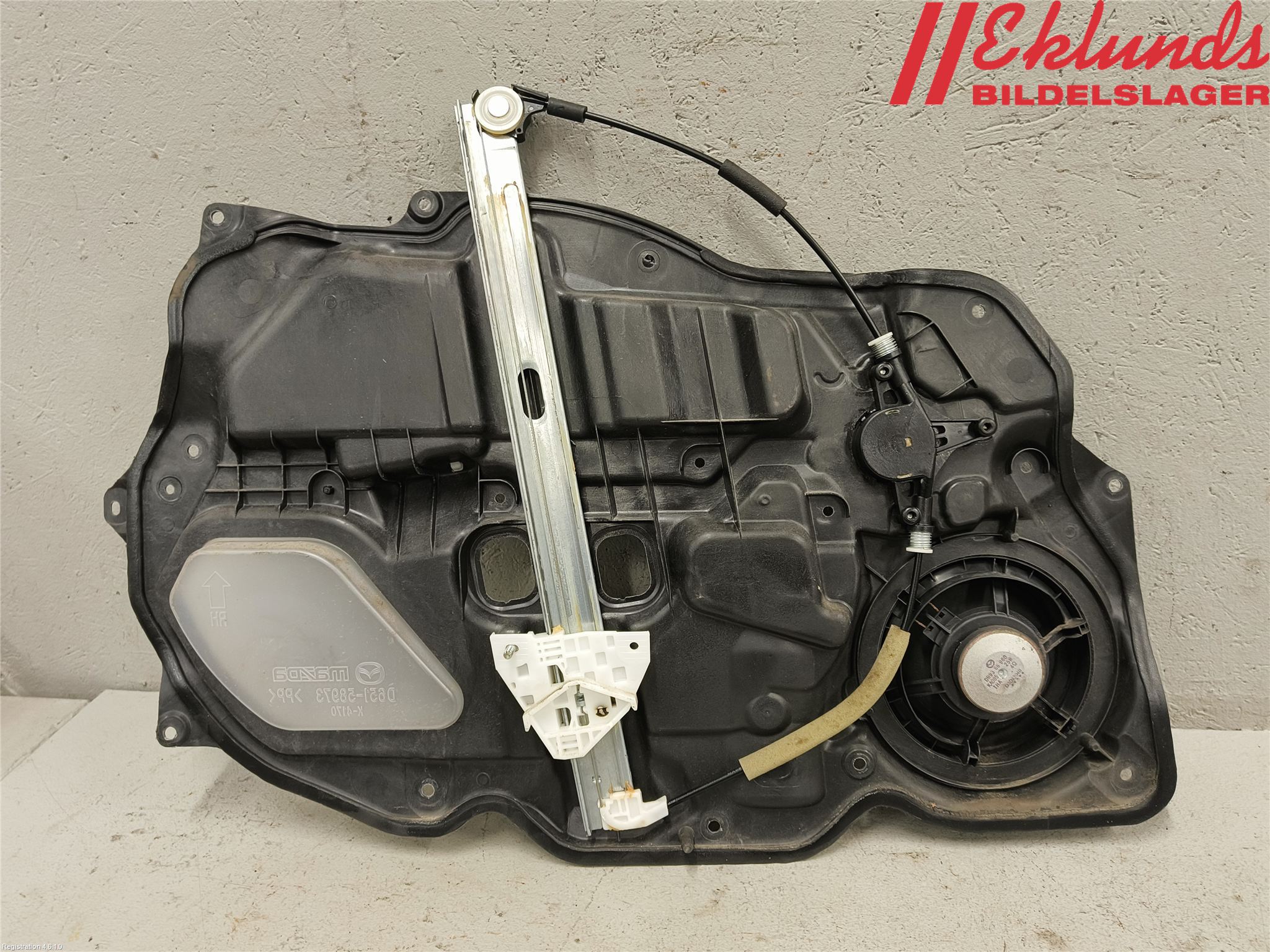 Mazda 2 (DE) 08-15 Fönsterhiss El Kompl